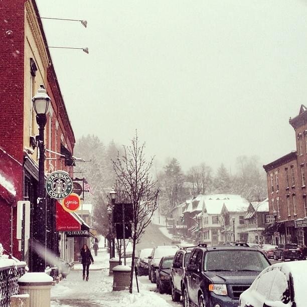 Chagrin Falls at Wintertime