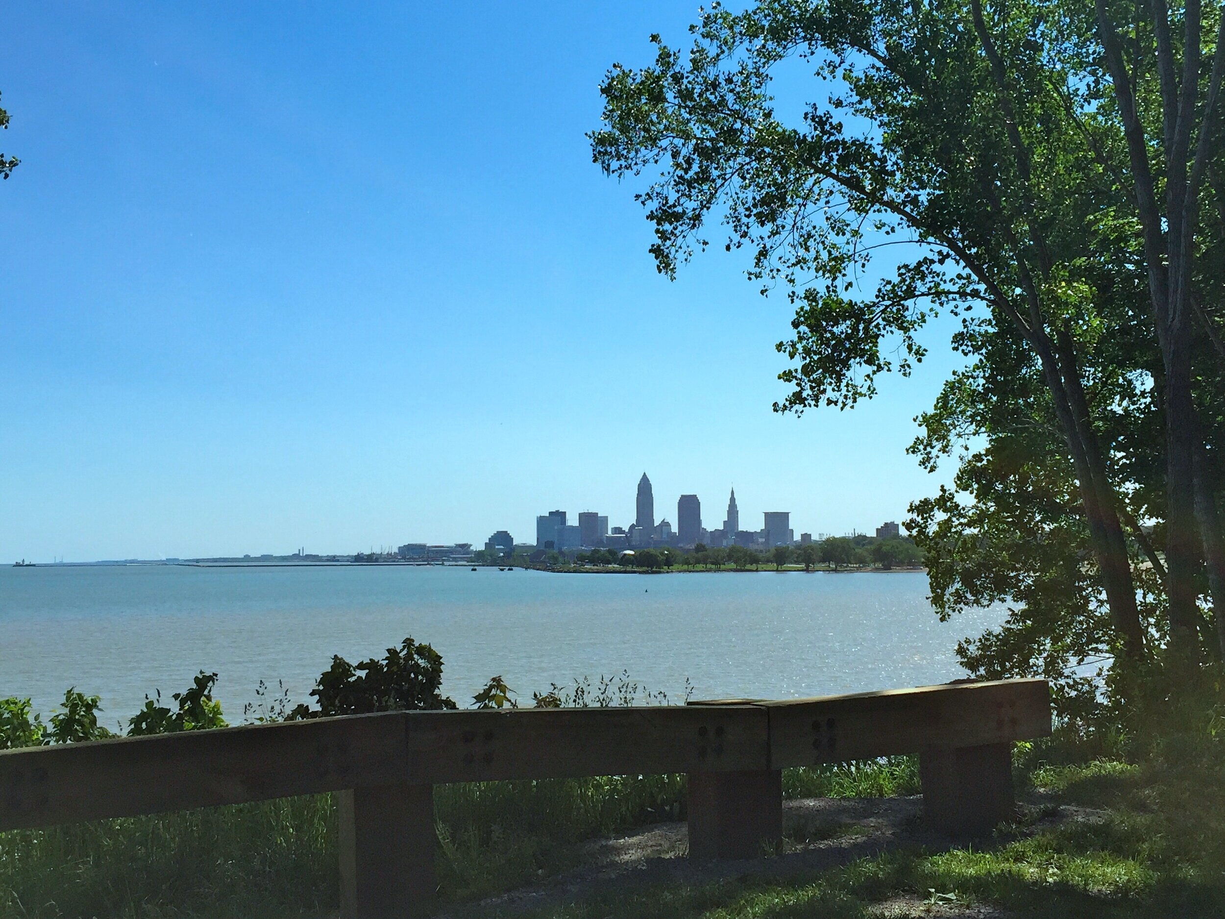 Cleveland from Edgewater