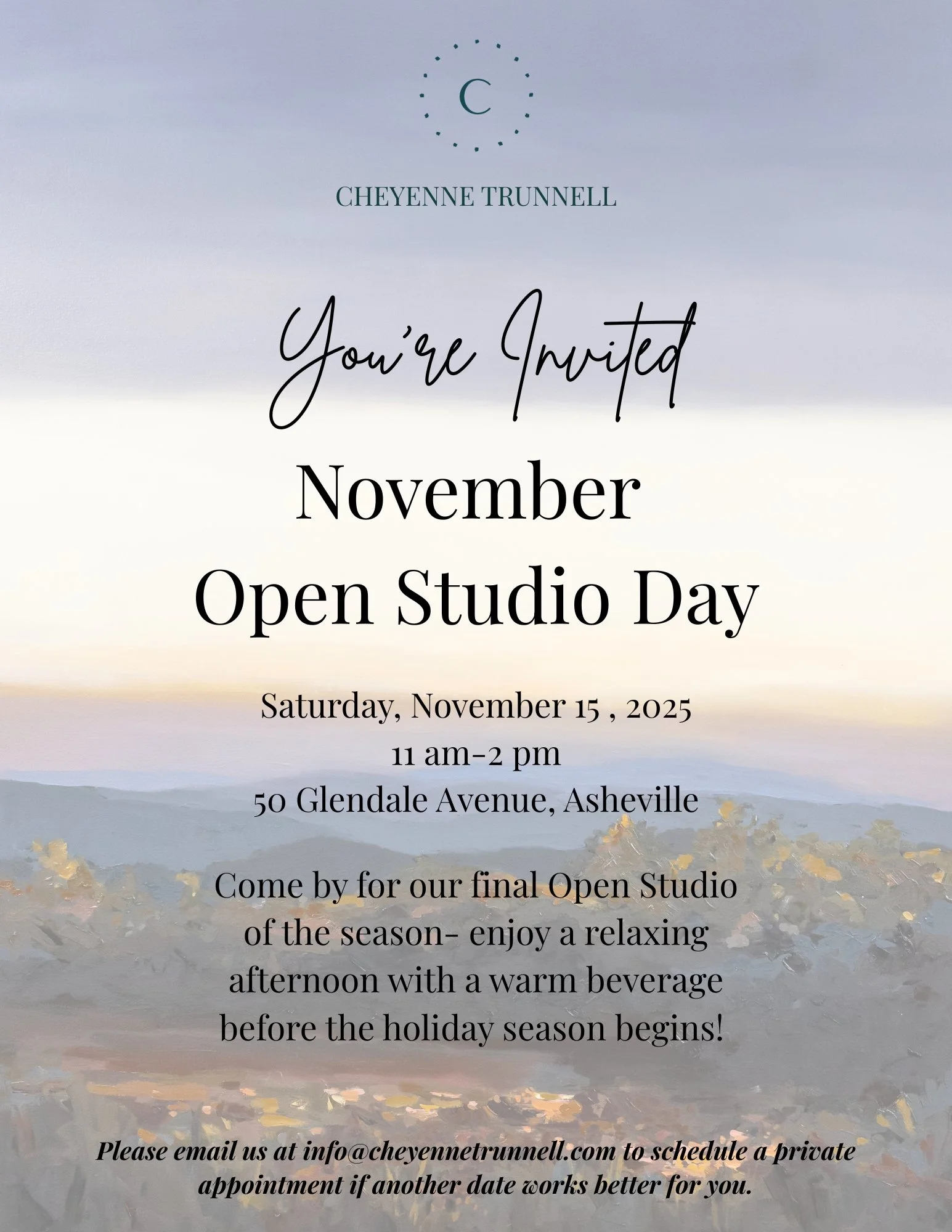 November Open Studio