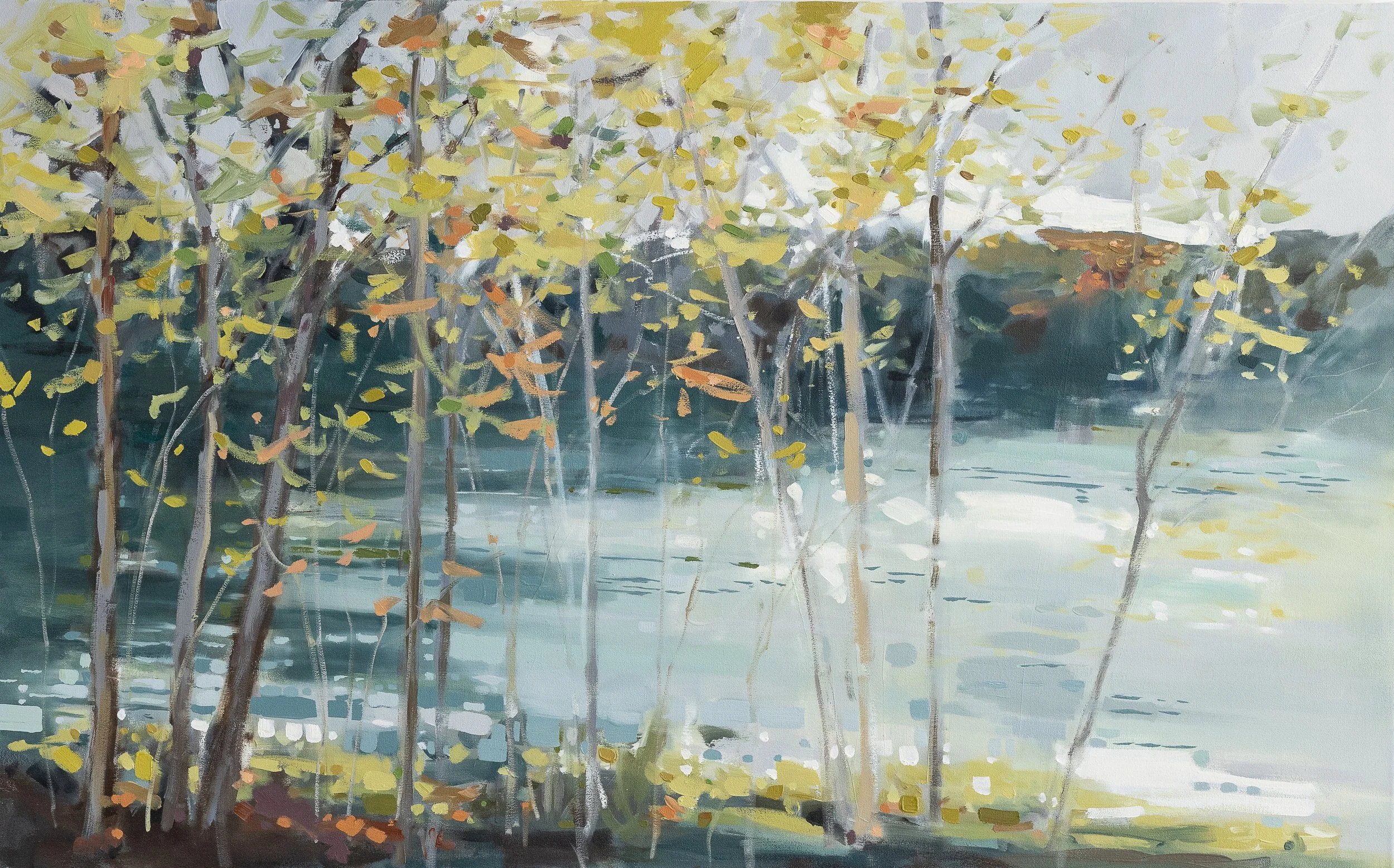 Reflections of Light 30x48 Oil 2022 CTrunnell.jpg
