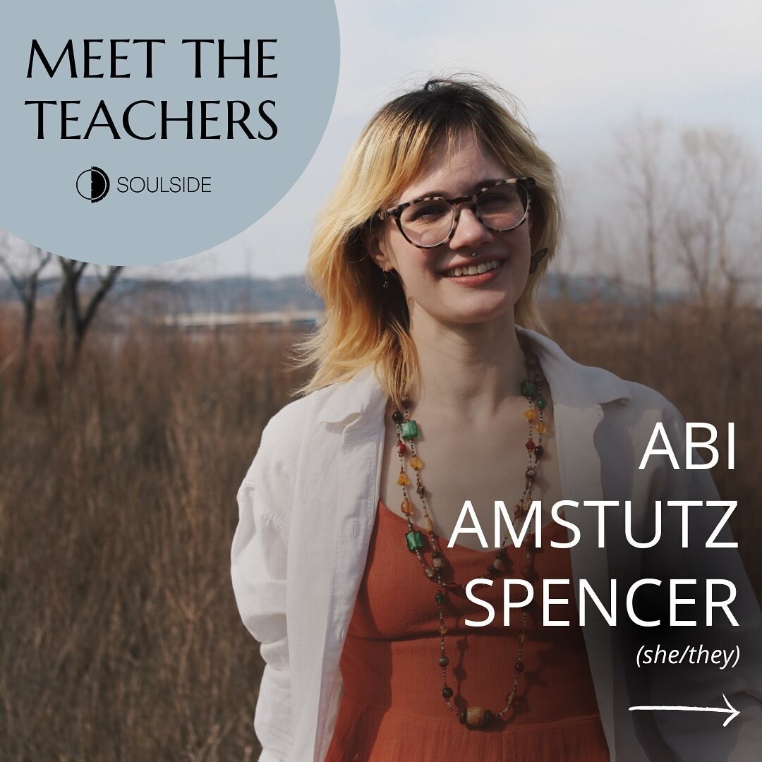 A day one Soulside teacher, @abi_jewell embodies mindfulness in how she lives her life. To learn from Abi is such a gift!