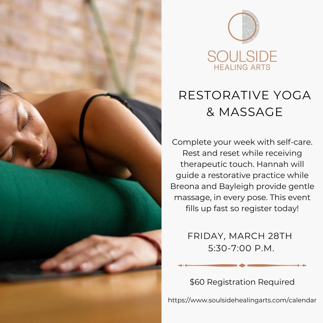 Get ready to say ahhh...! One of Soulside's most popular events has returned, and trust us, you won't want to miss out! Spots are filling up fast&mdash;sign up today and secure your place for an unforgettable experience!

#YogaFlow#InhaleExhale#YogaC