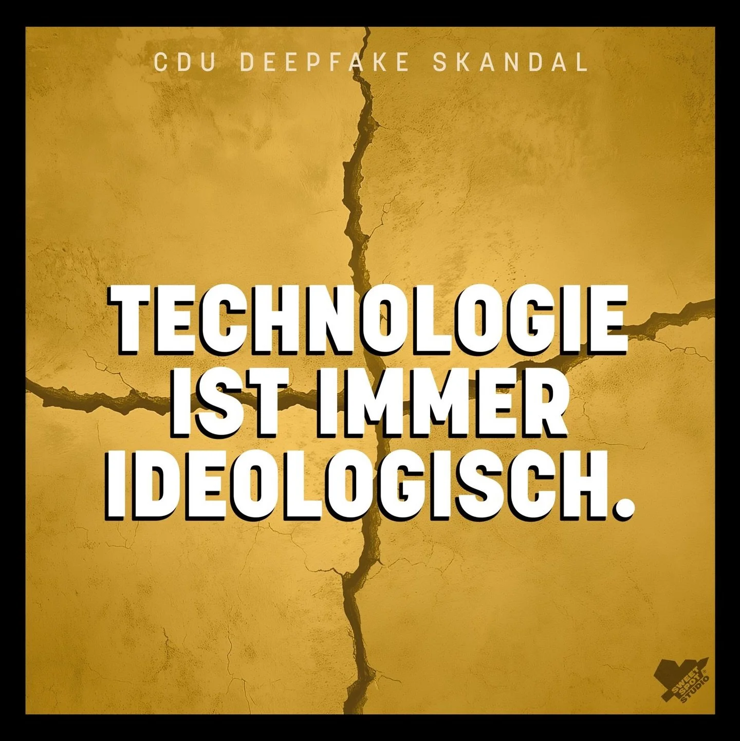 Zitat zu KI im Bezug auf den Deepdake Skandal bei der CDU. #podcast #feuilleton