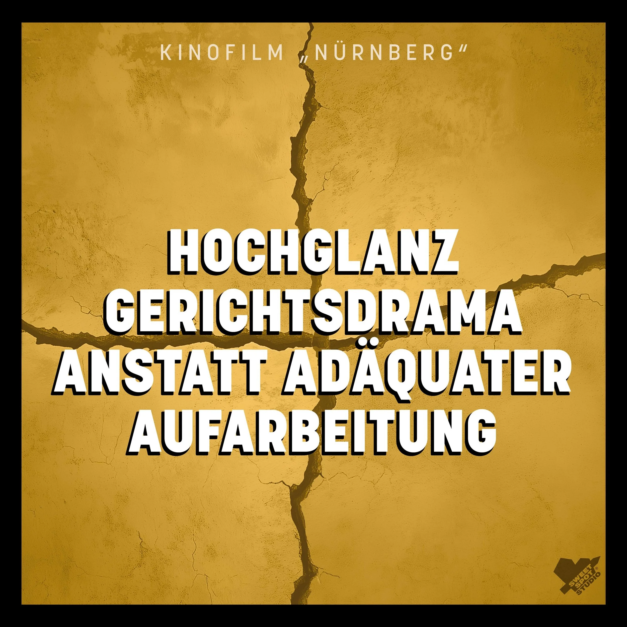 Zitat aus der aktuellen #podcast Folge zum Kinofilm N&uuml;rnberg. H&ouml;rt ihr &uuml;berall wo es Podcasts gibt!