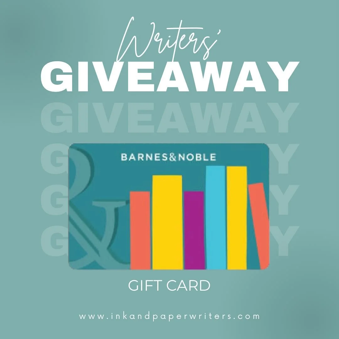 We&rsquo;re doing a giveaway! We know reading is a big part of writing, so we&rsquo;re giving away a $50 gift card to Barnes and Noble for one lucky writer to add to their TBR pile. To enter, follow Ink and Paper Retreats  here on Instagram and comme