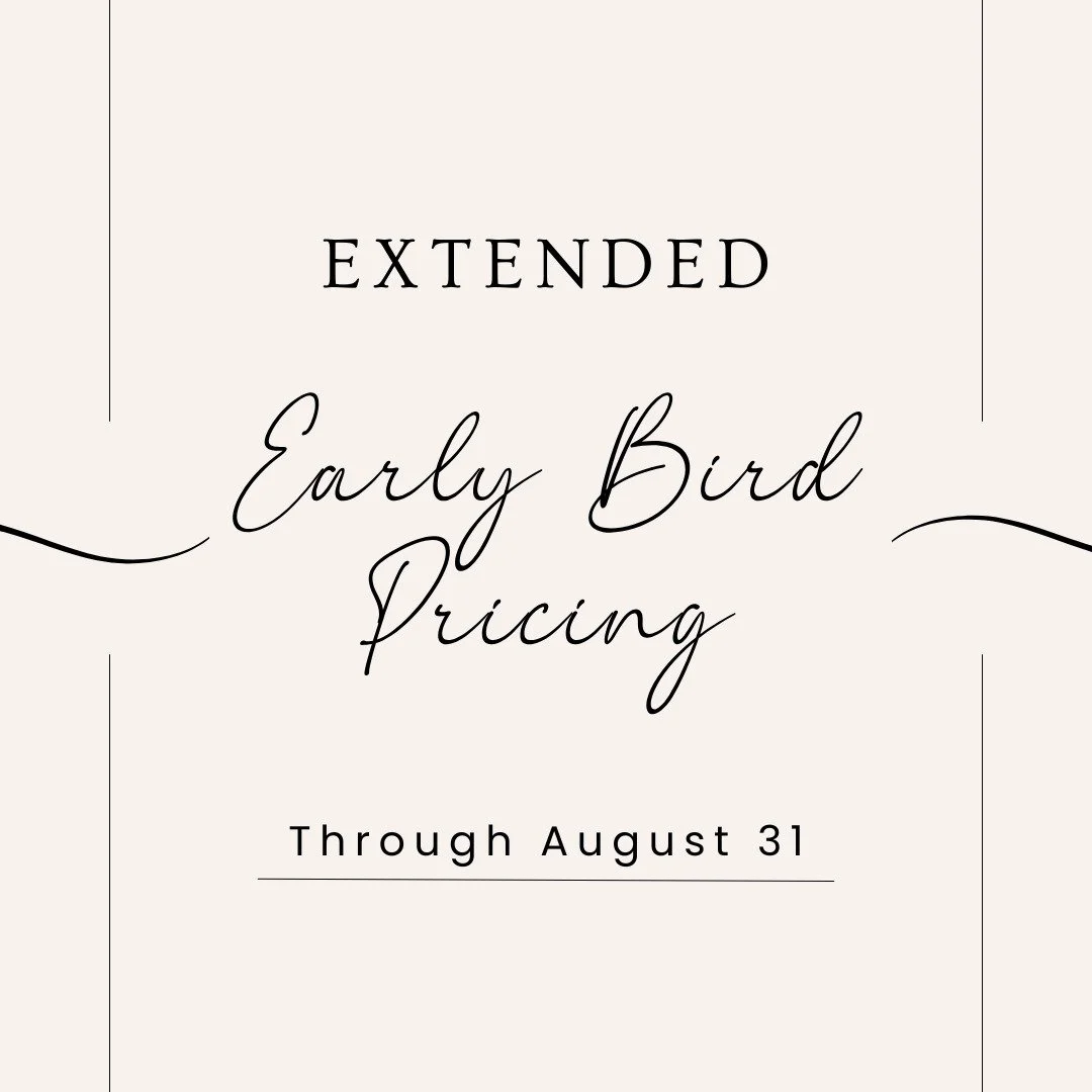You're in luck! We are extending Early Bird Pricing for our Writing Day Retreat through the end of the month. Register before the price goes up to join us for a day of writing, learning, and connecting. 

Full details at the link in our bio. If you h
