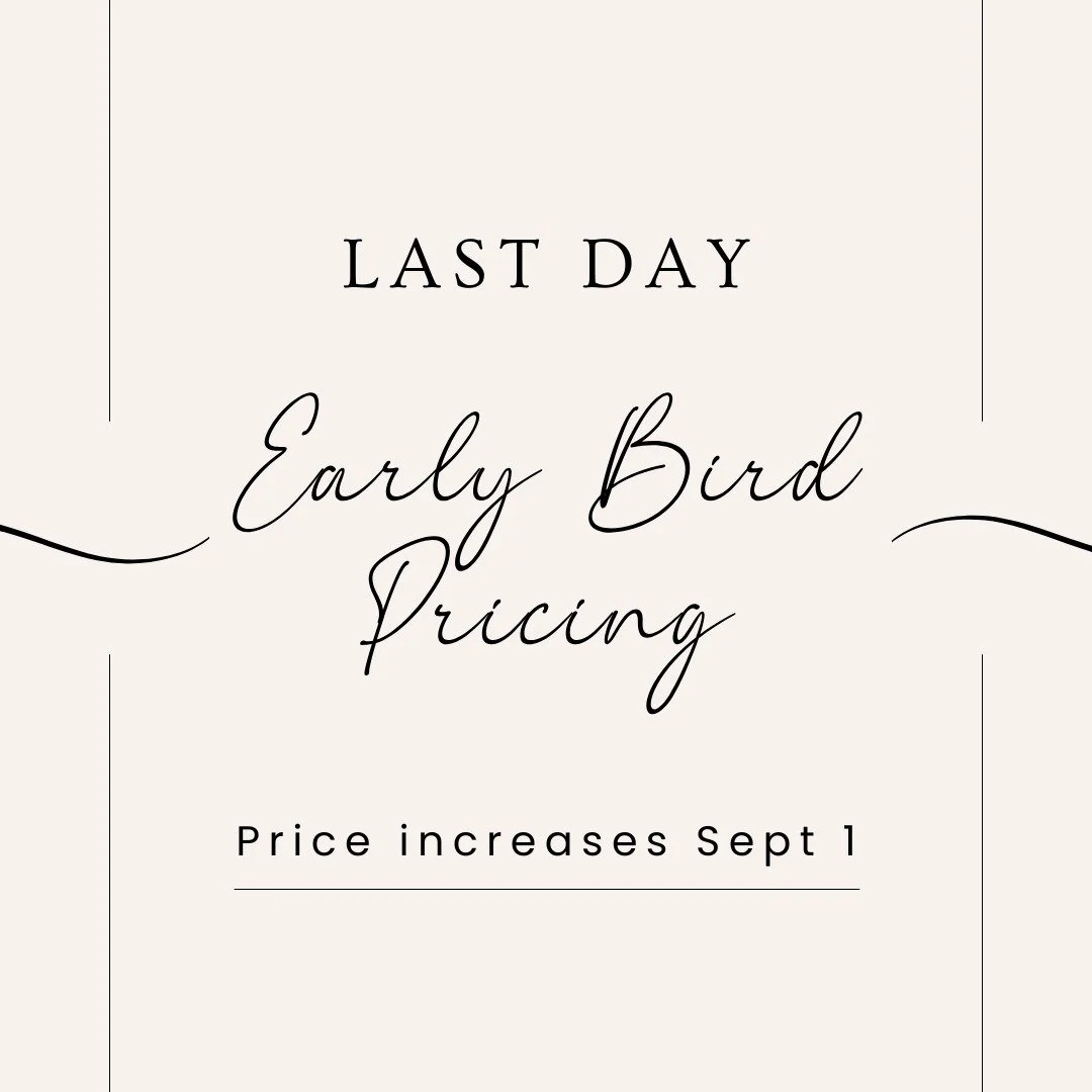 If you've been thinking of joining us on September 20th for our day writing retreat, today is the last day to register with early bird pricing. 

Full details at the link in our bio. 

If time and space to focus on your writing in a beautiful renovat