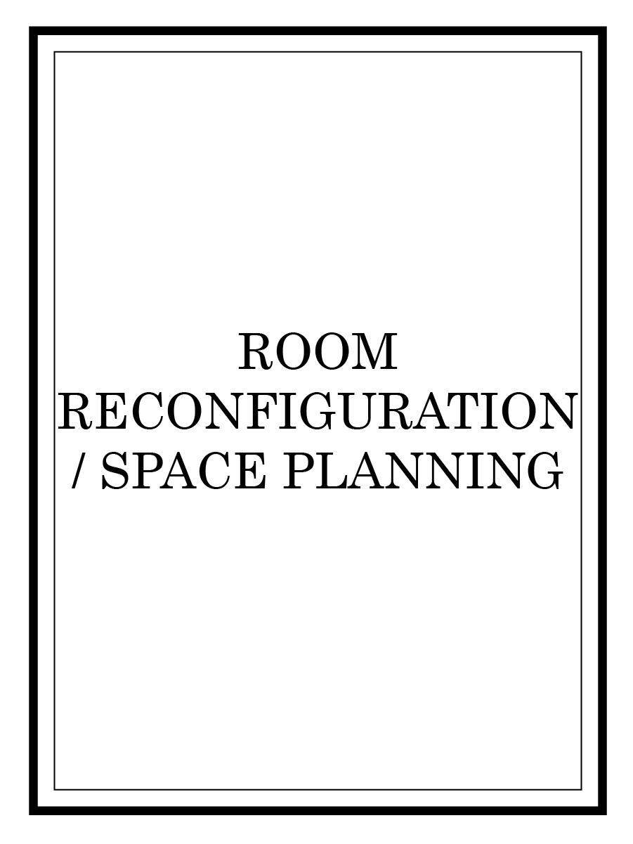 Room Reconfiguration / Space Planning