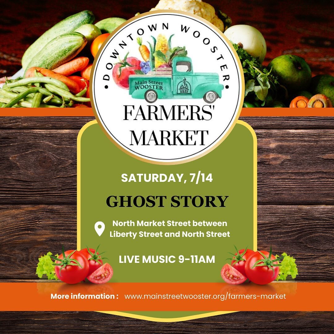 TOMORROW! We love a good farmer&rsquo;s market, especially one with live music! Come check us out from 9-11 am and shop the awesome local vendors!