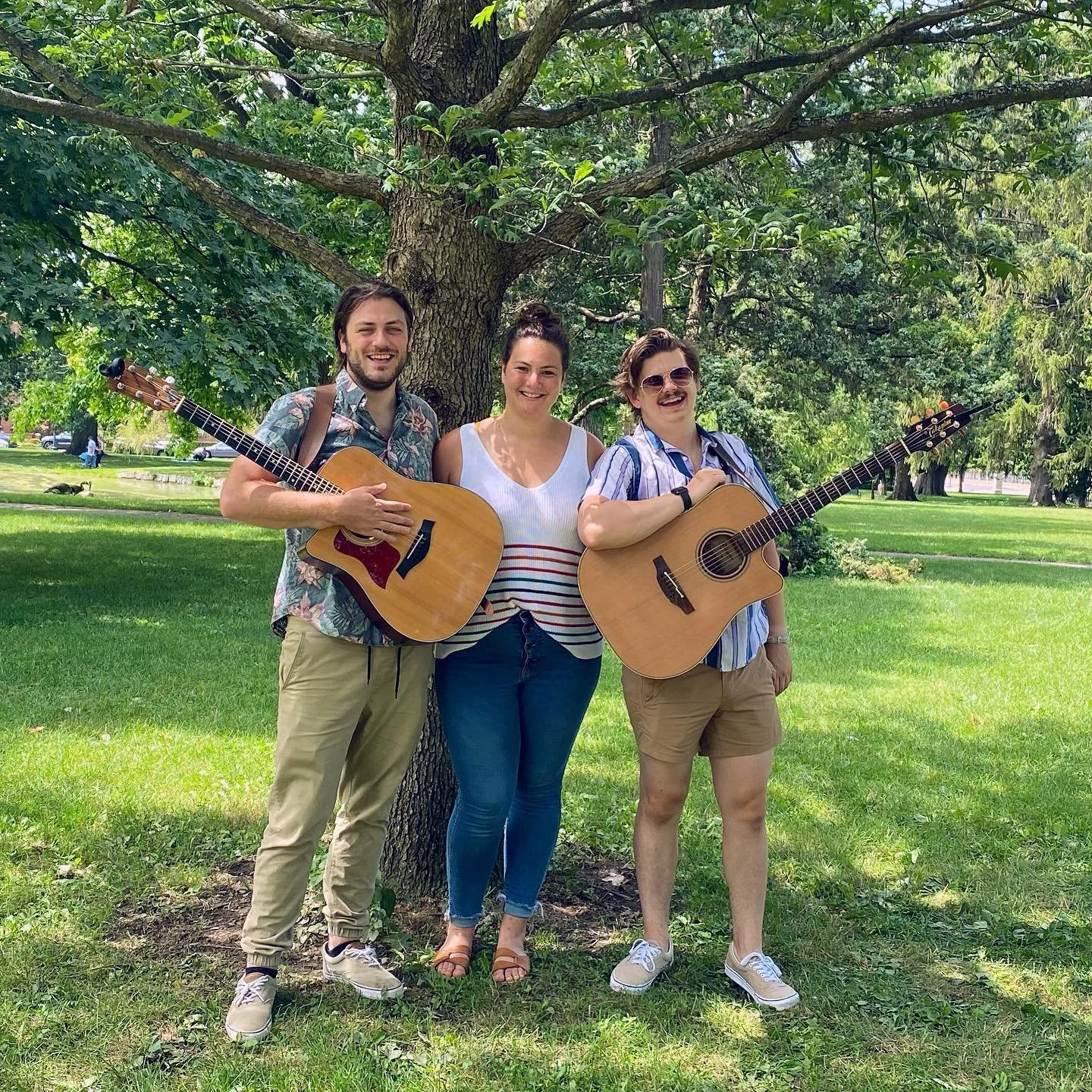 Expectation versus reality 😛 Loved playing in the beautiful Schiller Park for @colsrecparks!