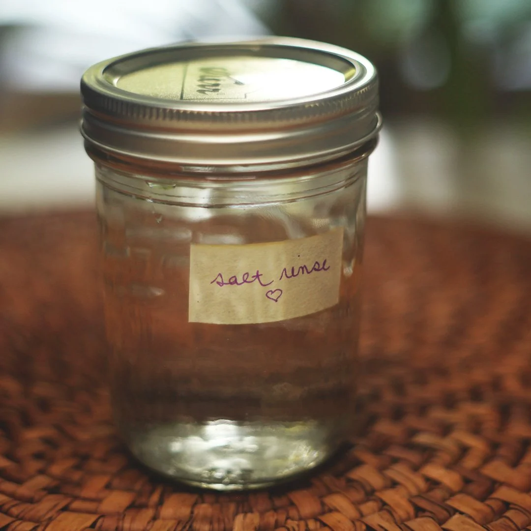 pH Balancing Salt Mouth Rinse — Michelle's Healing Home