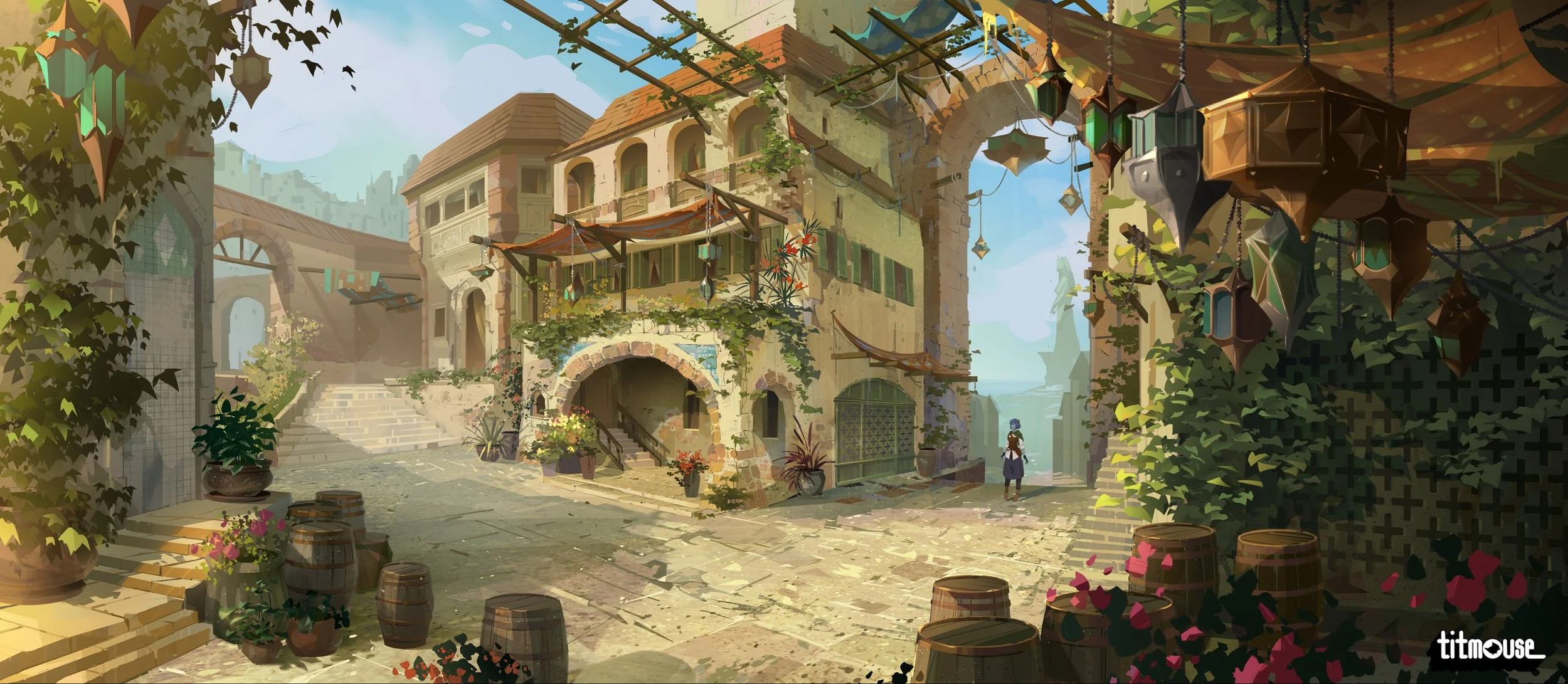 Early Style Pass // Layout by Joseph Martinez, Paint by Alice Yang