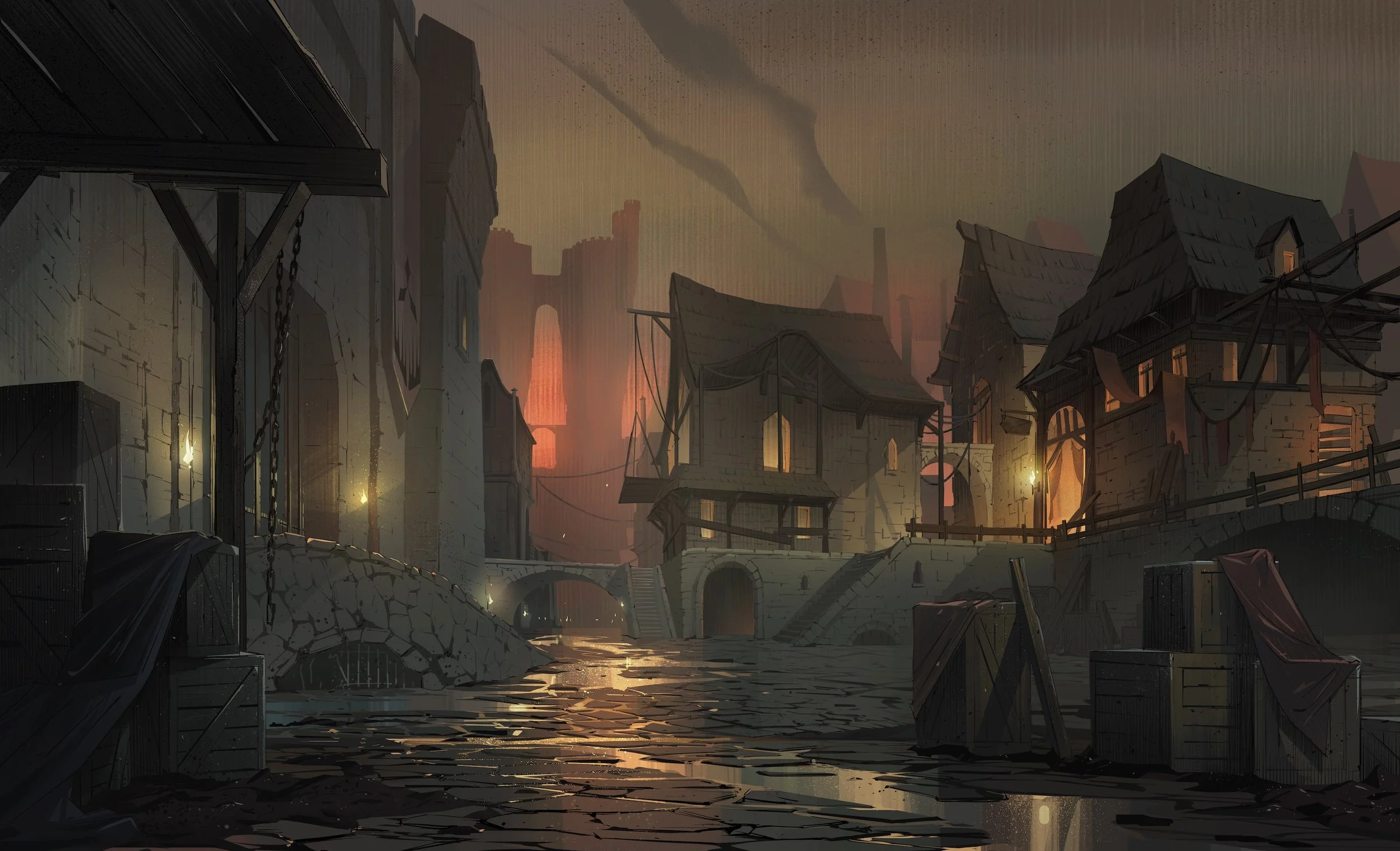 Early Style Pass // Layout by Joseph Martinez, Paint by Alice Yang