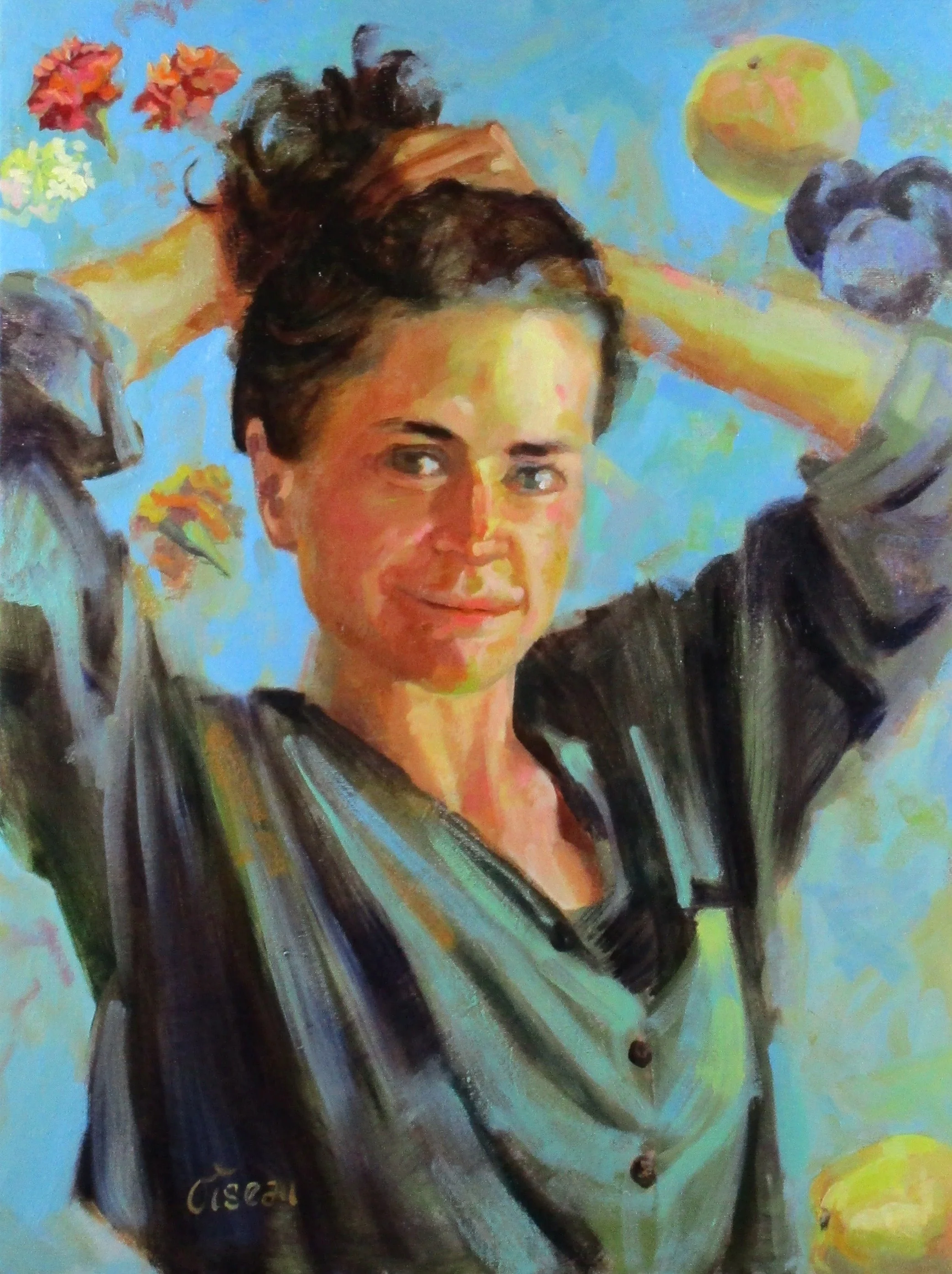 2024_Beth Gets Ready for the Fall Fair_24x18.JPG