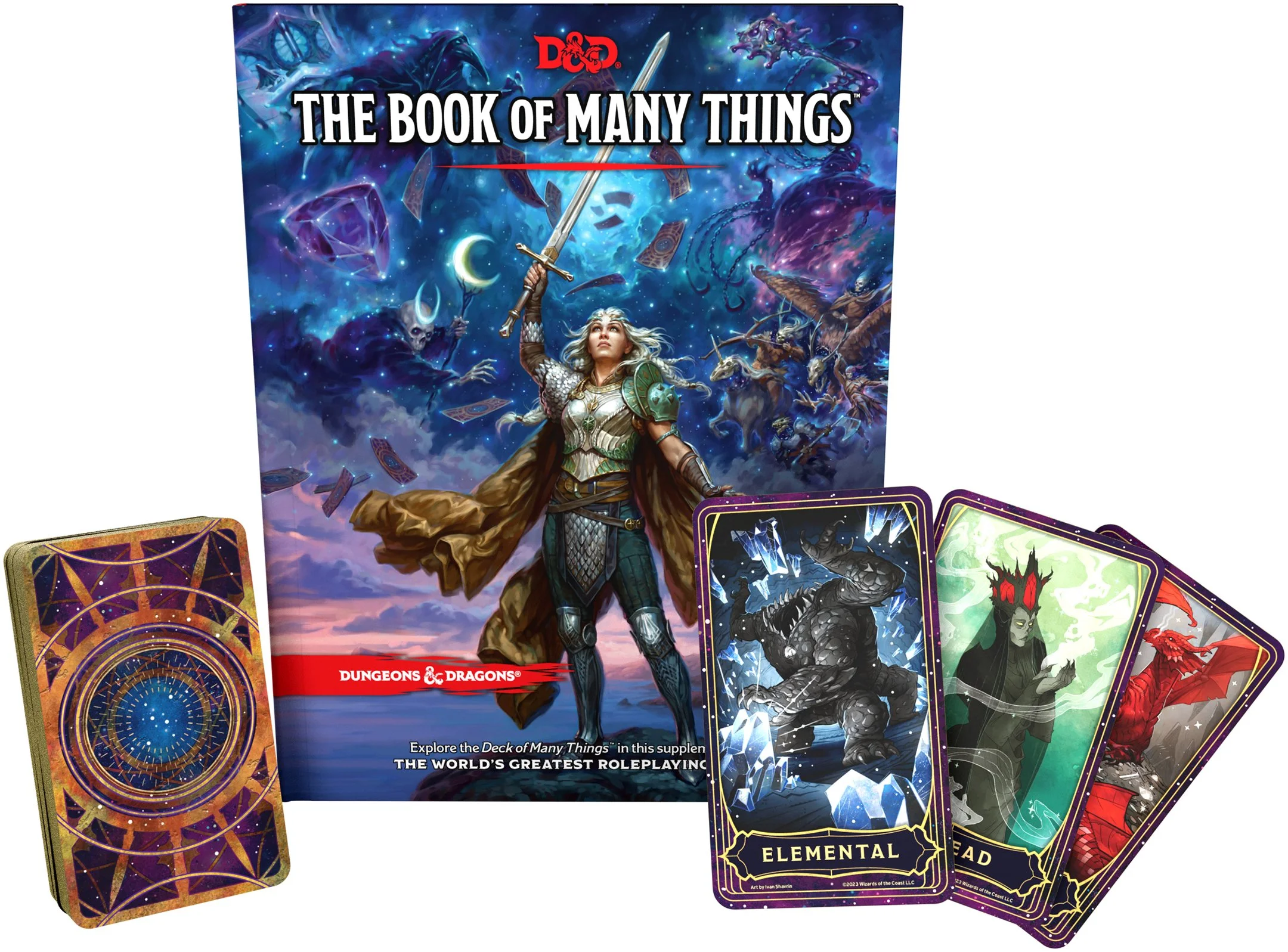 D&D - The Deck of Many Things - Cards & Rulebook Product Shot