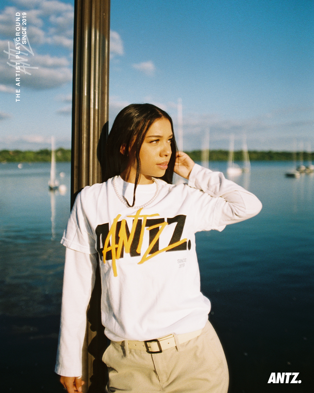 ANTZ. Puff Print Tee