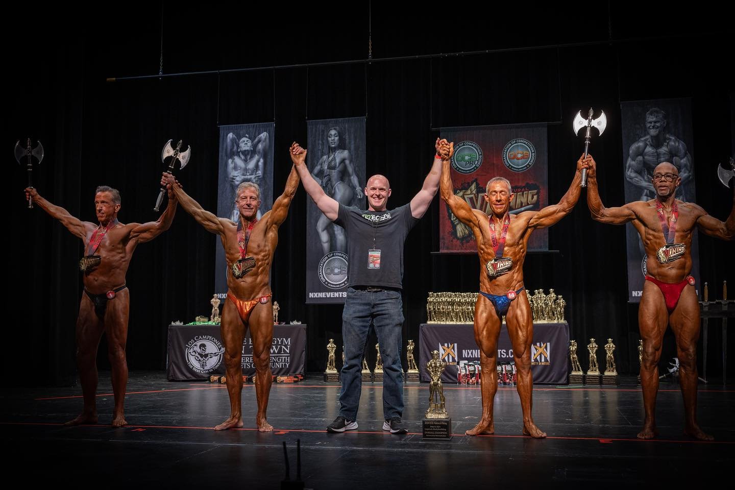 OCB Viking 50+ Legends Bodybuilding sponsored by @fitbodyphysique top 4!

$1000 cash prize to the winner @jwrossman67 

The Viking returns September 13th 2025!