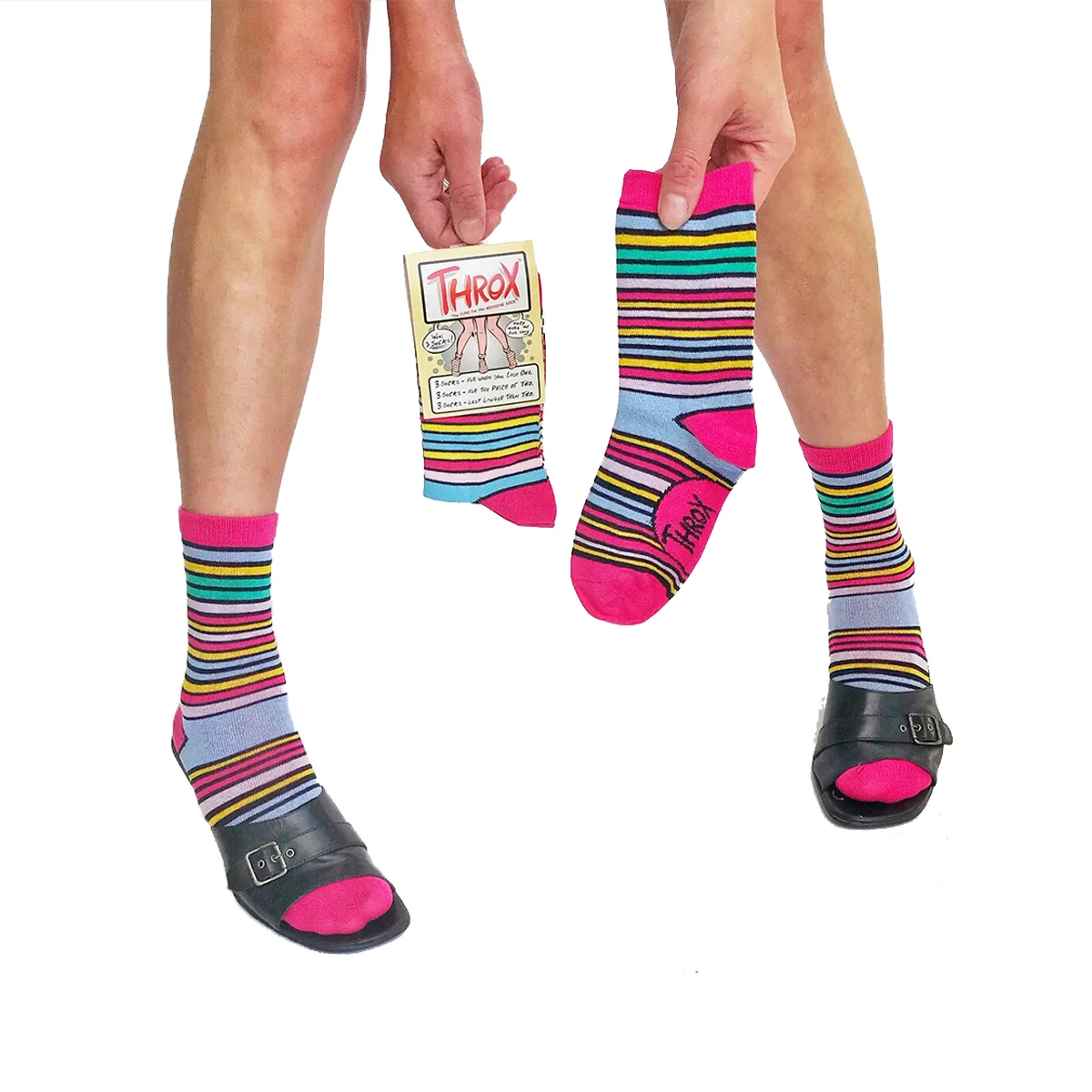 Throx Yipes Stripes Pinkos Triplets  