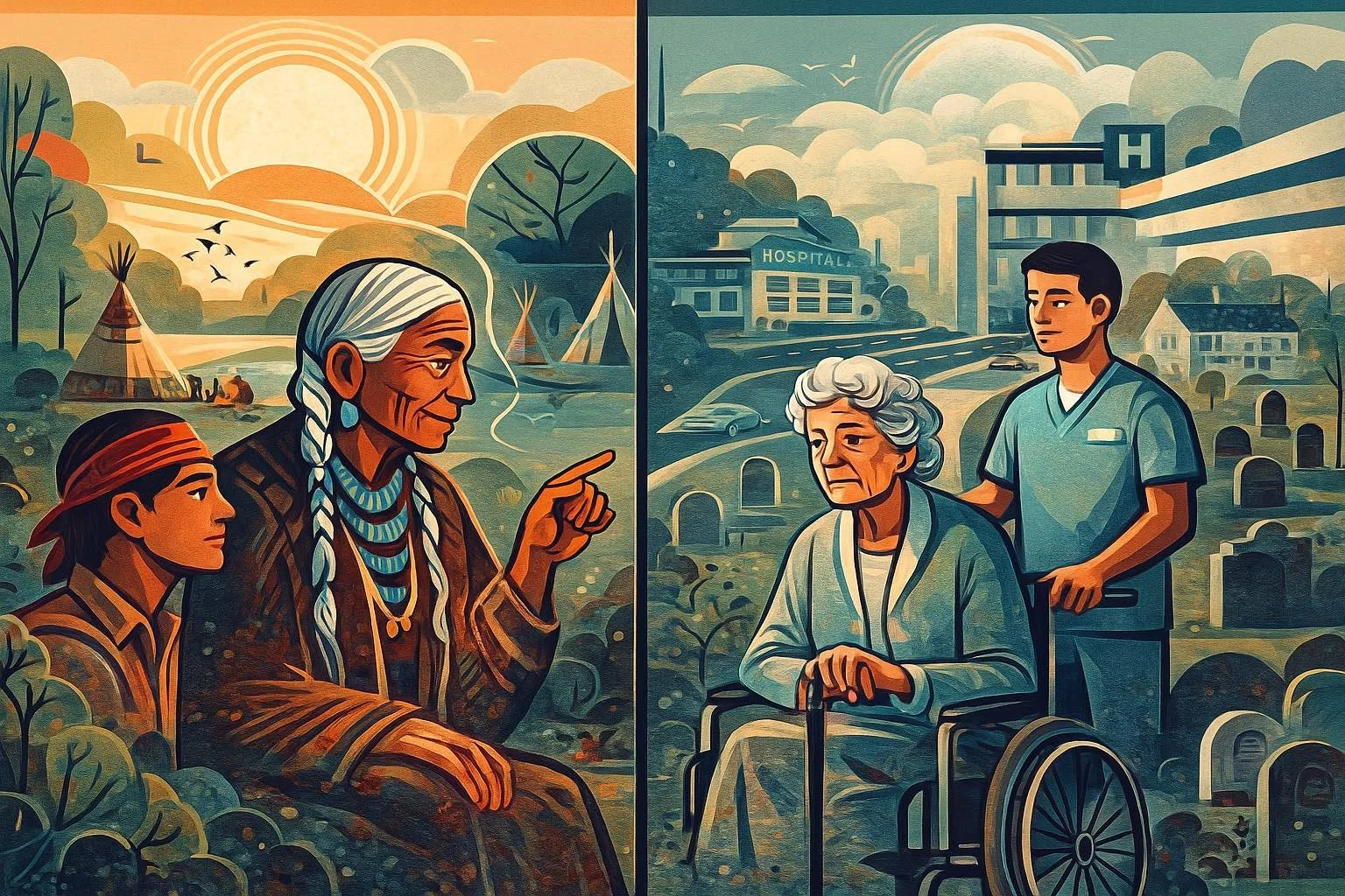 Honoring Elders: Native American Traditions vs. Modern America’s Treatment of Seniors