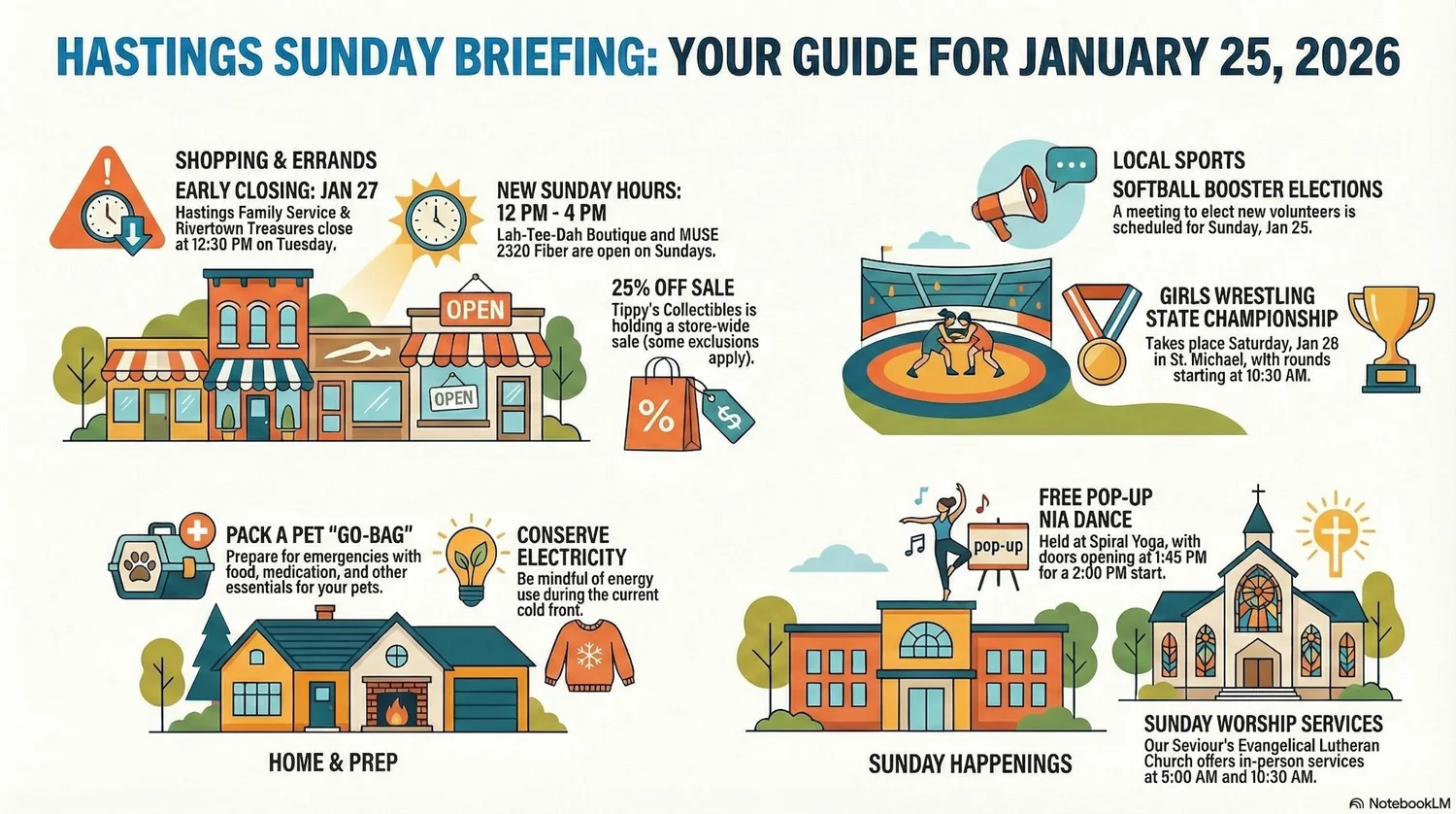 Hastings Sunday Briefing (Jan 25): Shopping, Sports, Tools, and the Latest episode artwork