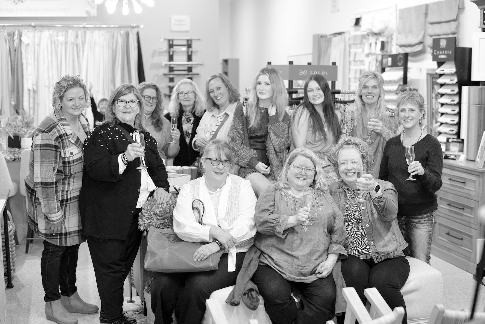 April 11th Champagne Toast at Impressive Windows & Interiors - 20th Anniversary