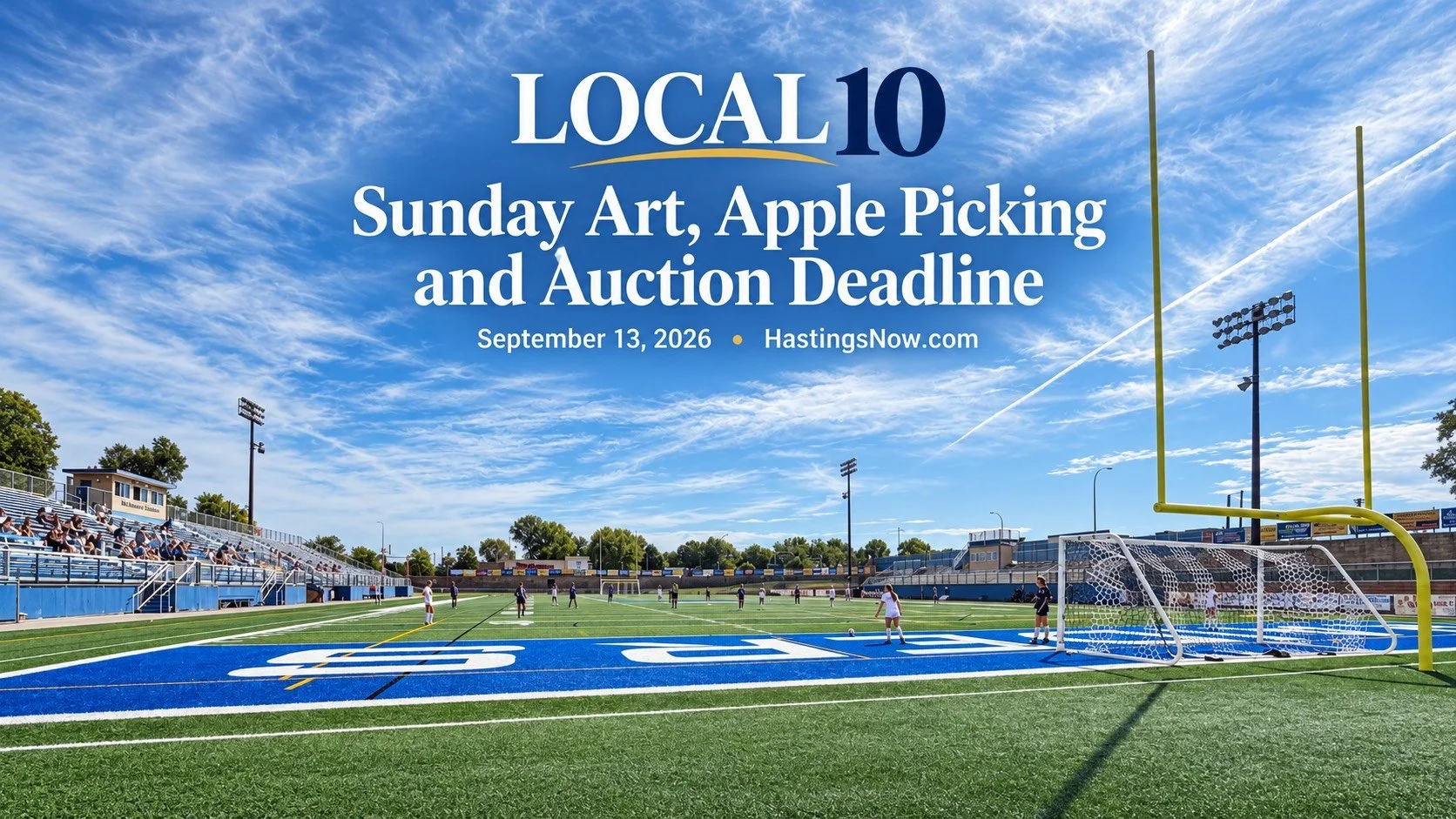 LOCAL 10: Sunday Art, Apple Picking and Auction Deadline