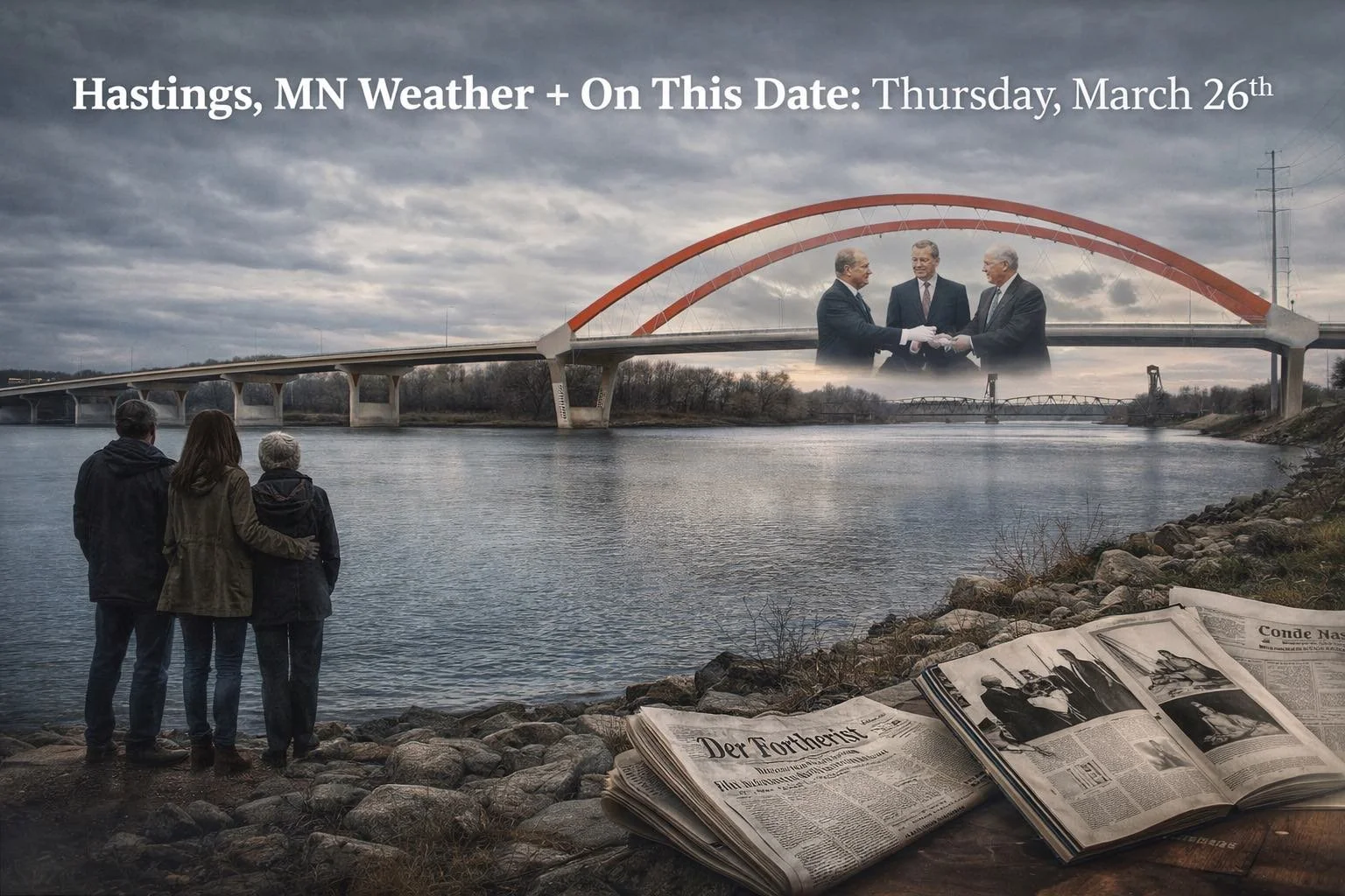 Hastings, MN Weather + On This Date: Thursday, March 26th