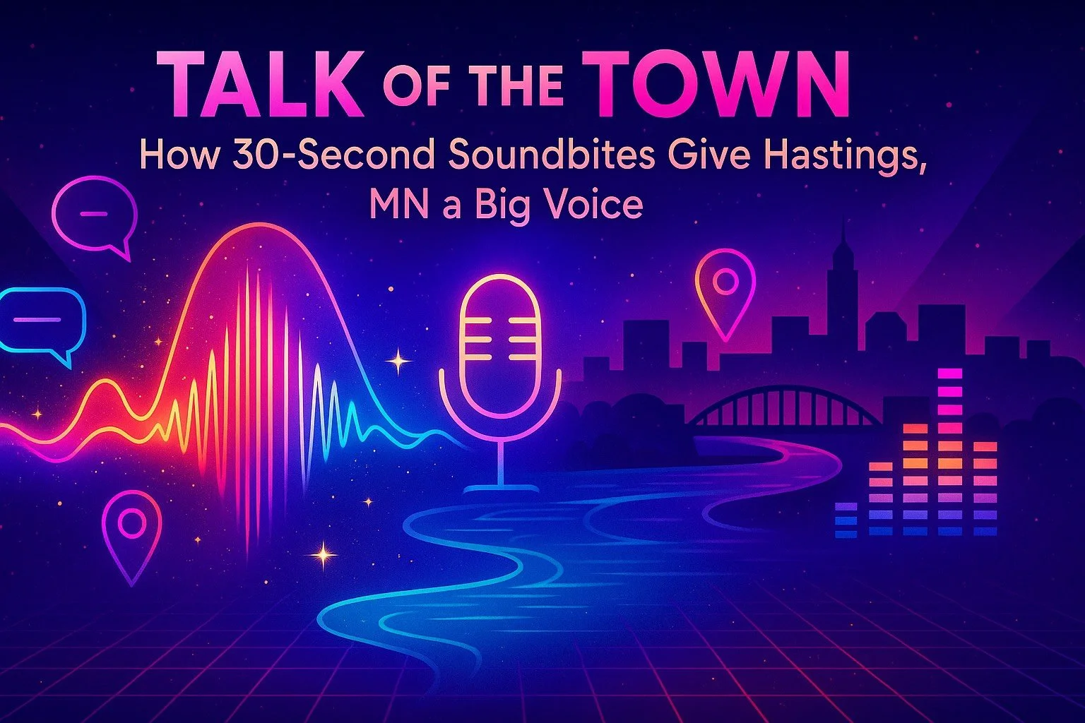Talk of the Town: How 30‑Second Soundbites Give Hastings, MN a Big Voice