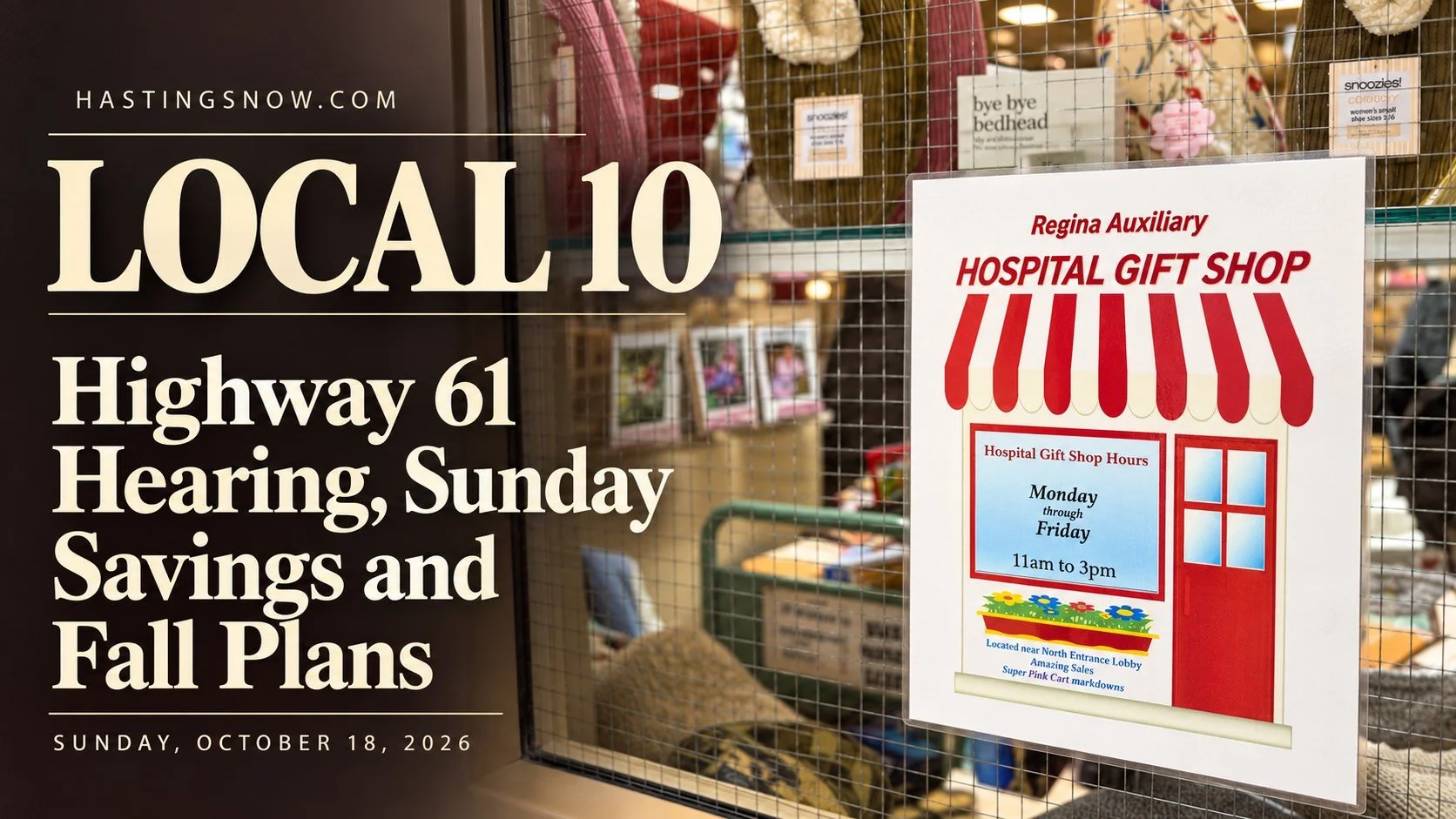 LOCAL 10: Highway 61 Hearing, Sunday Savings and Fall Plans