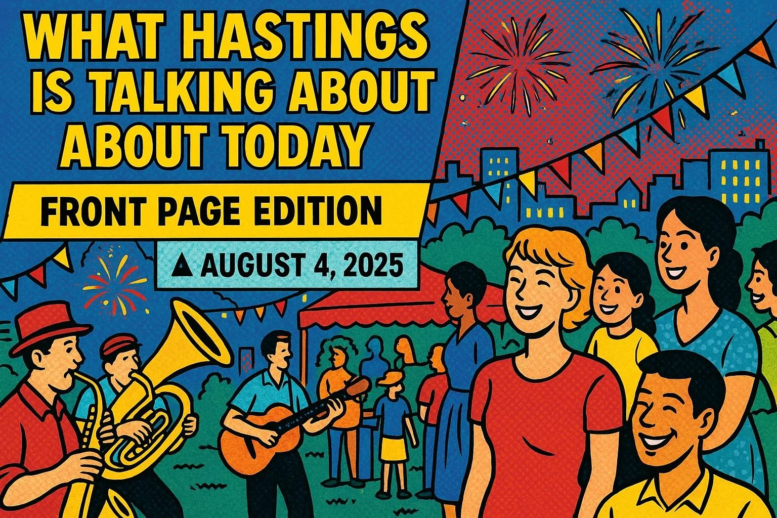 What Hastings Is Talking About Today (Front Page Edition ▲ August 4, 2025)