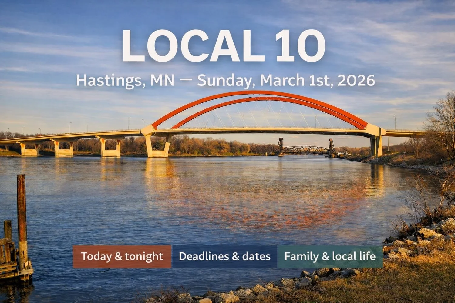 LOCAL 10 — Hastings, MN — Sunday, March 1st, 2026 episode artwork