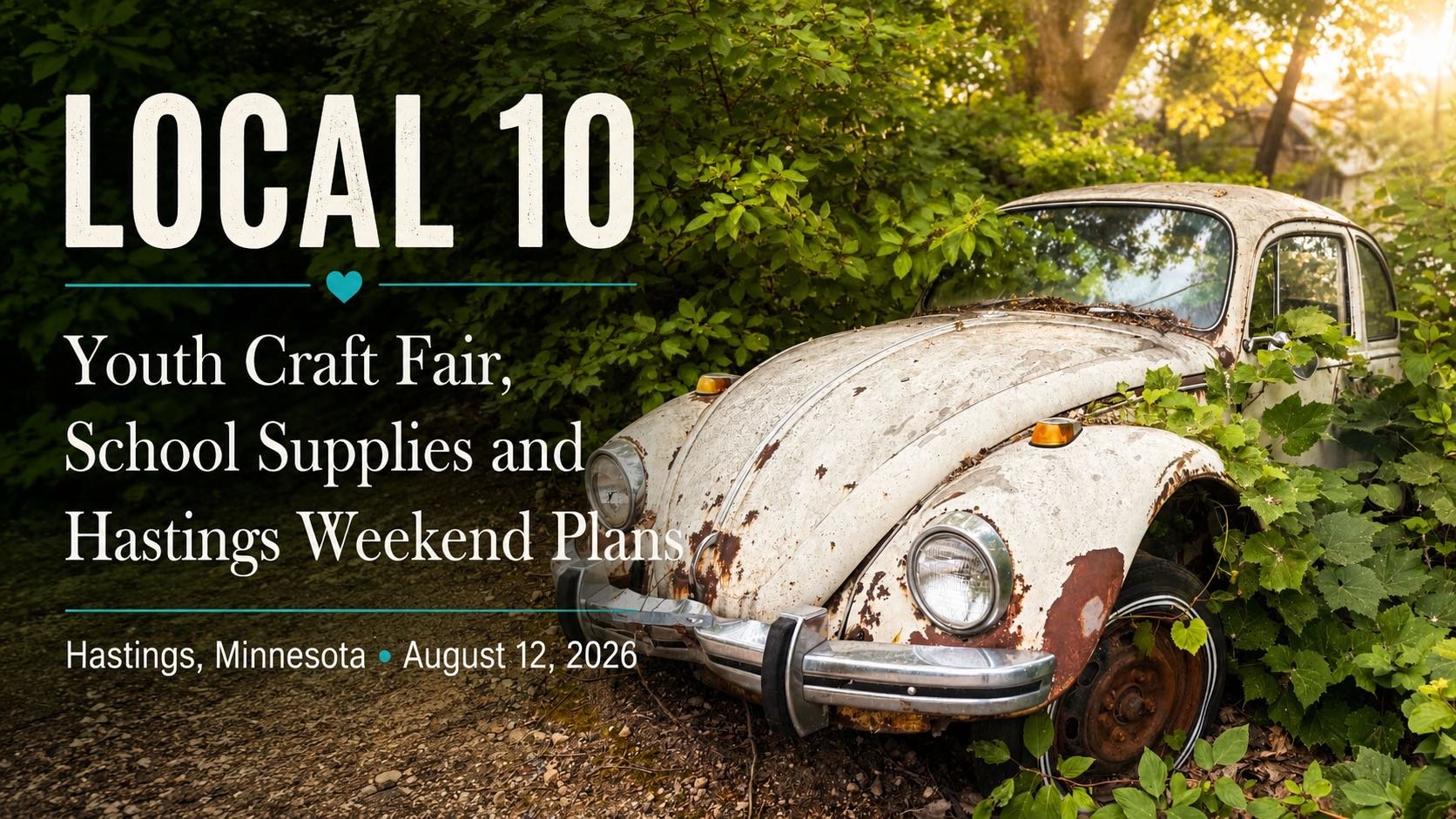 LOCAL 10: Youth Craft Fair, School Supplies and Hastings Weekend Plans