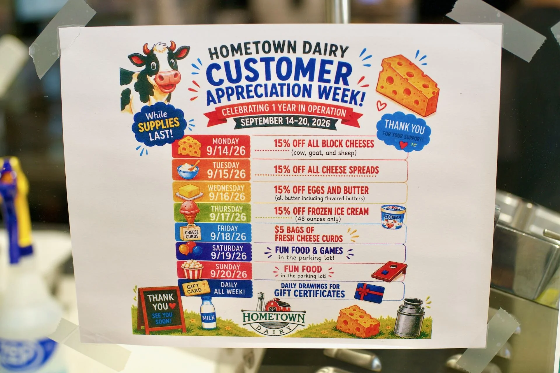 LOCAL 10: Levee Park Plans, Dairy Anniversary and Local Wins