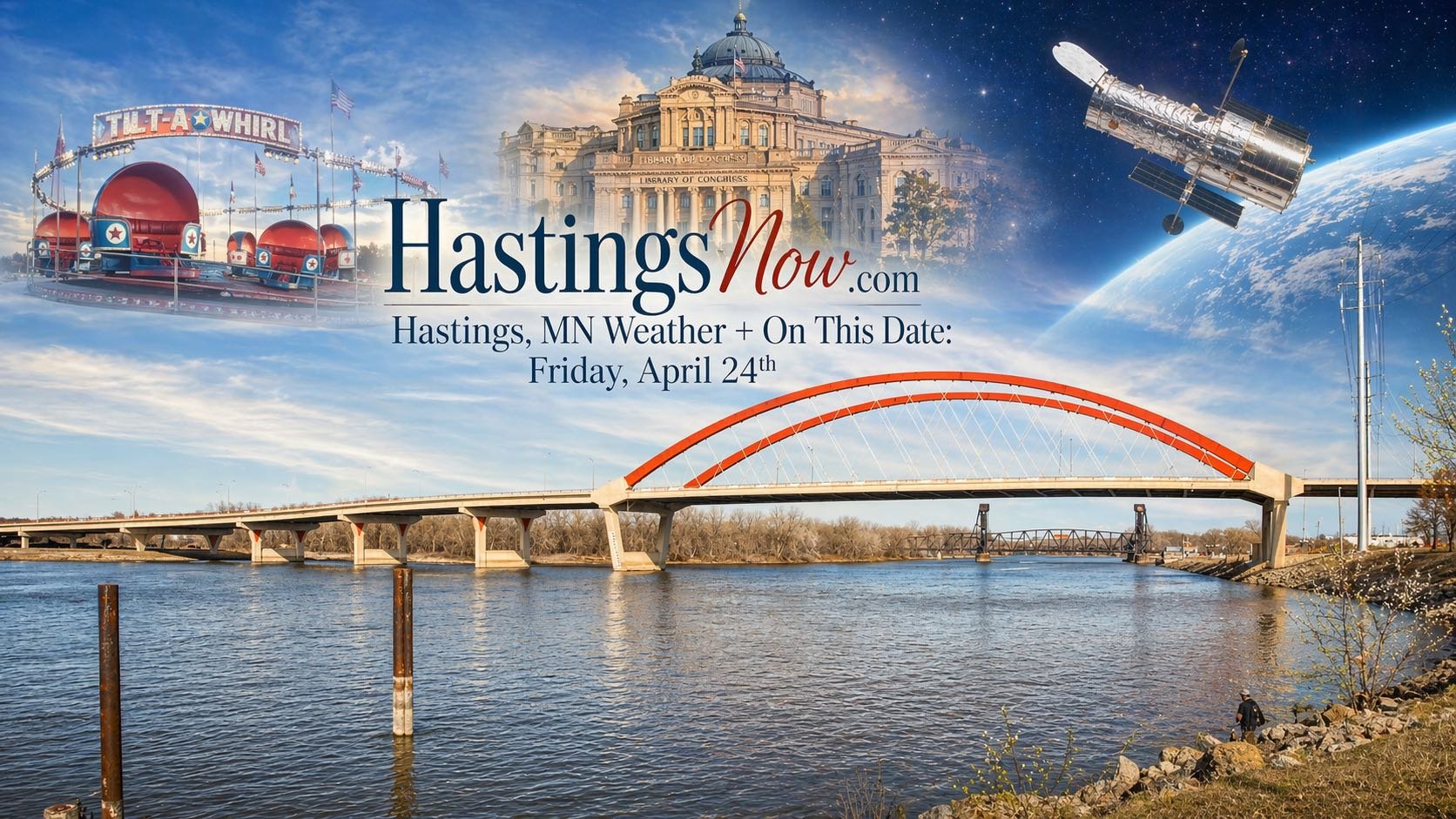 Hastings, MN Weather + On This Date: Friday, April 24th
