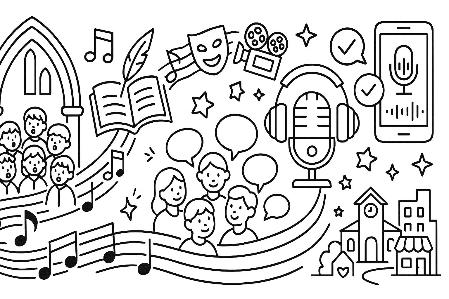 The Many Voices of Storytelling: Polyphony from Ancient Choirs to Modern “Soundbites”