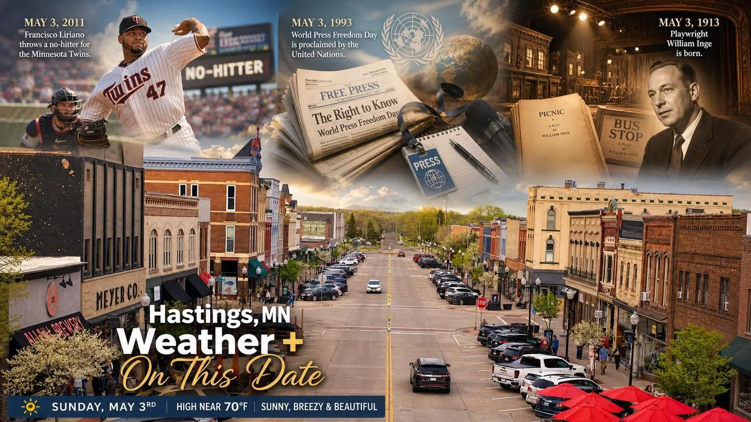 Hastings, MN Weather + On This Date: Sunday, May 3rd episode artwork