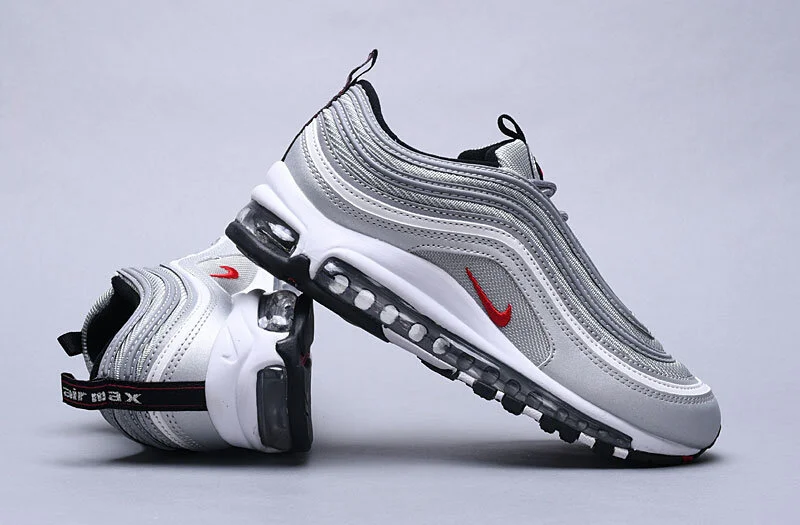 air max 97 silver red