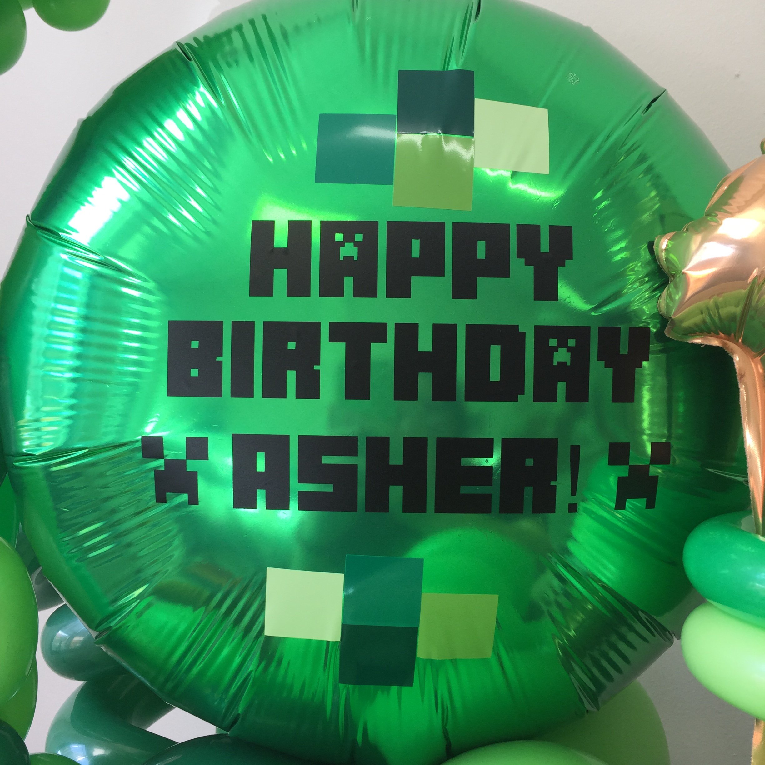 Gamer Custom Asher Birthday Balloon.JPG