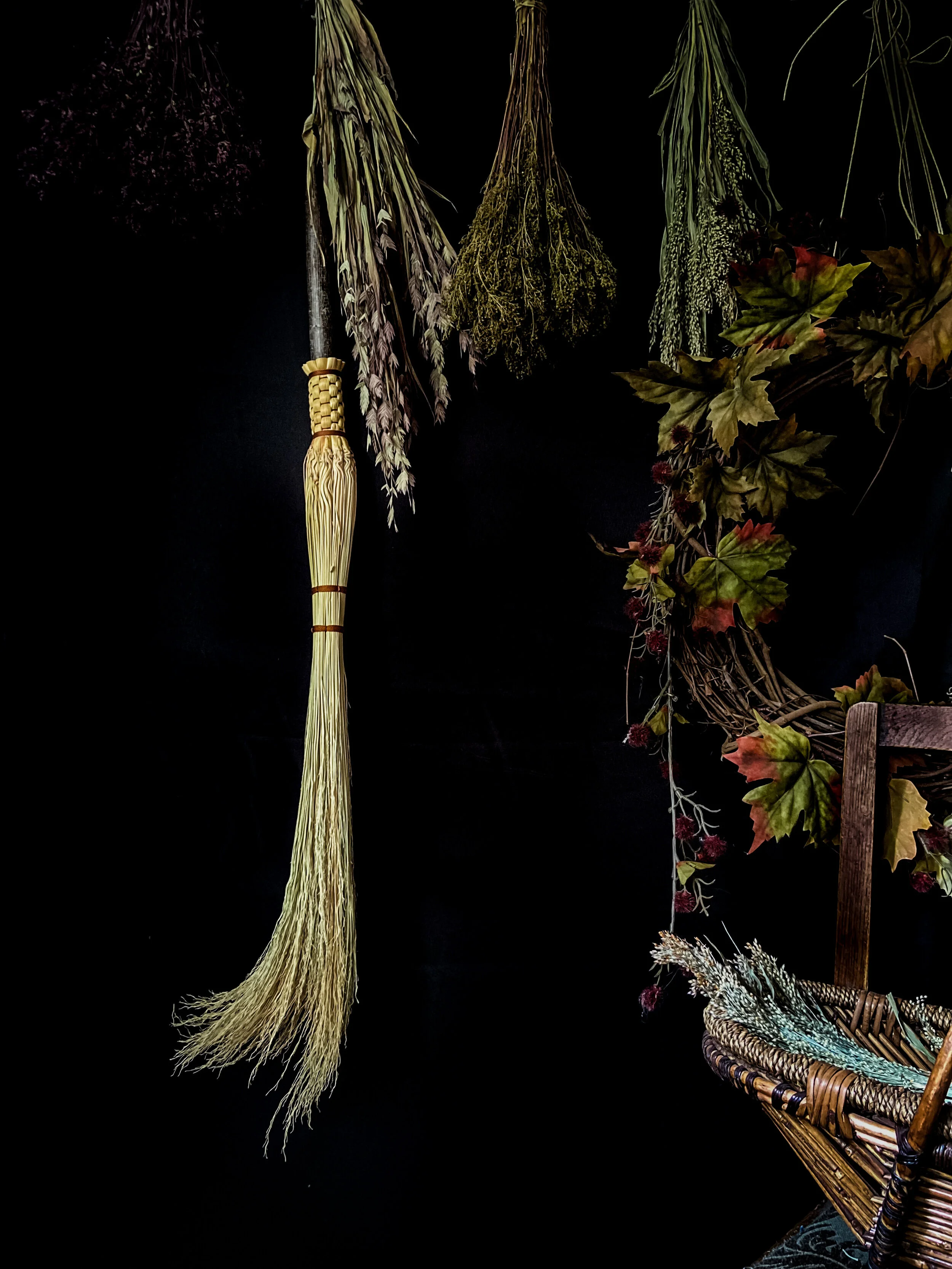 February 14: Virtual Broom-Making Class - Valentine's Cobwebber