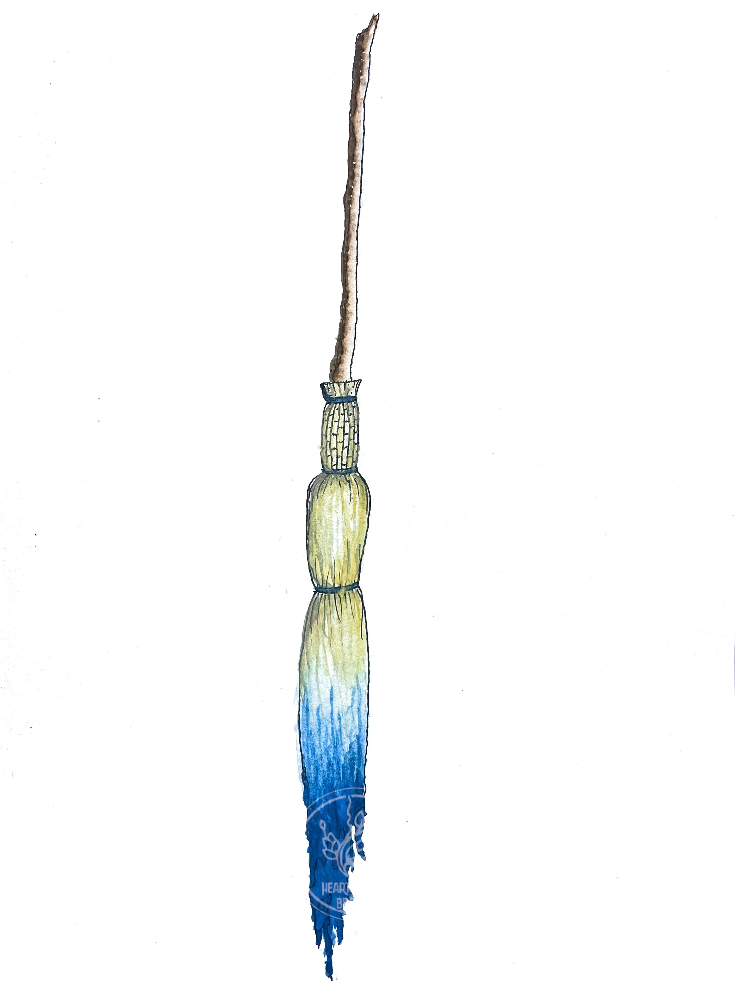 Winter Solstice Bundle: Dip-Dyed Cobwebber & Fire Hearth Broom