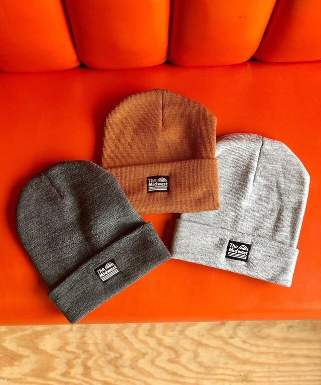 New beanies are here with our most popular design! Just in time for Kansas&rsquo;s 4th wave of winter this year. 😉❄️ Find them in the shop, online soon!