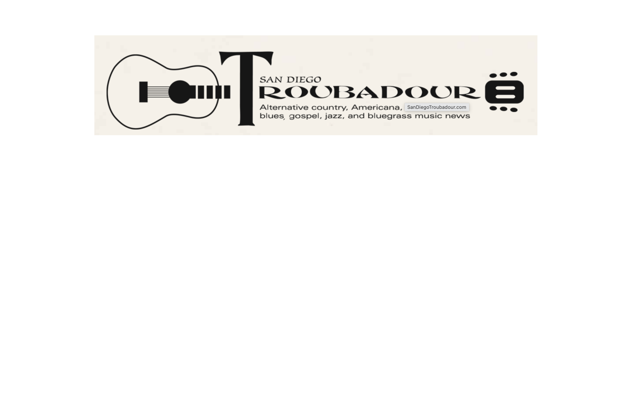 San Diego Troubadour Article
