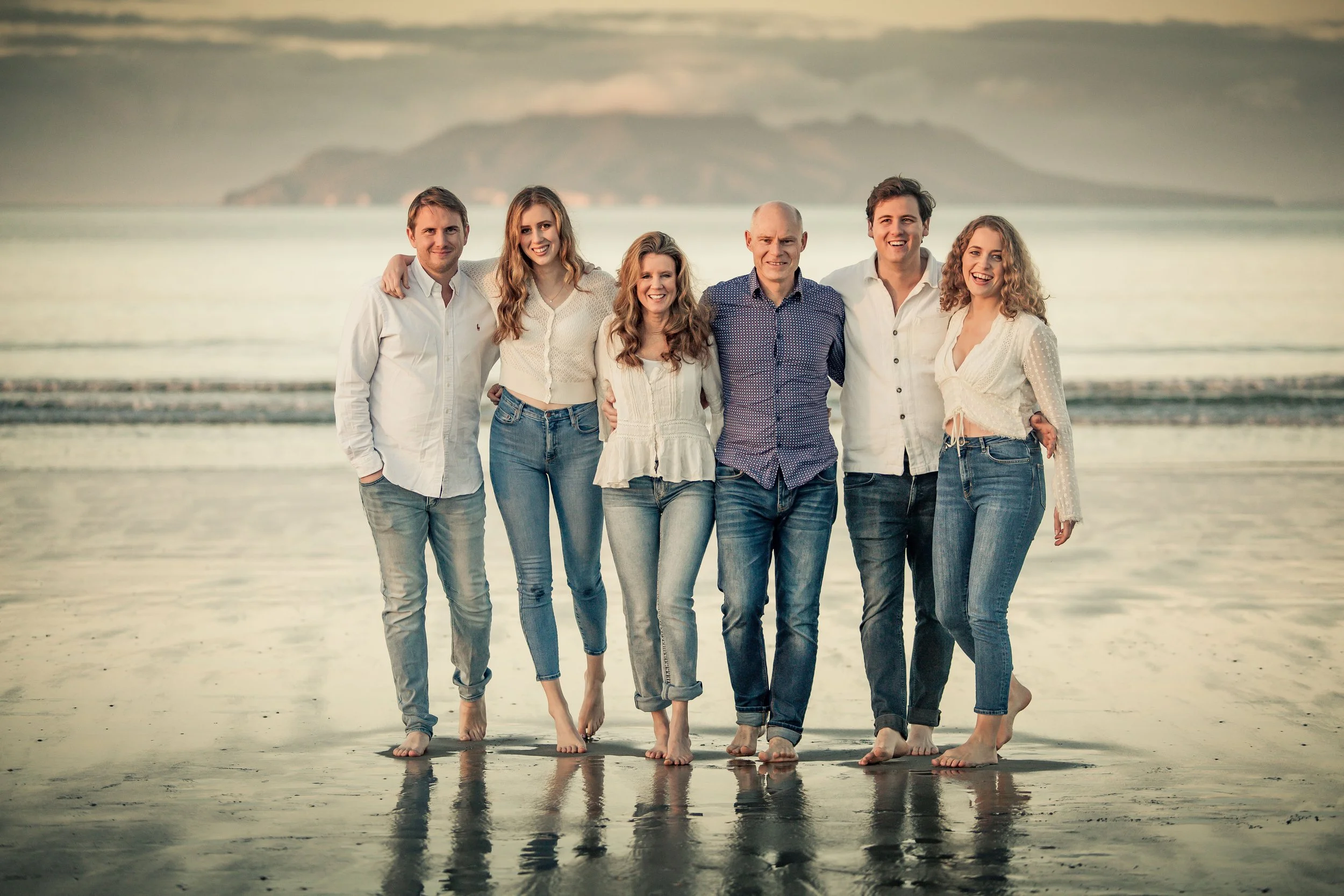 Family Cinematic Portraits in Iconic Locations
