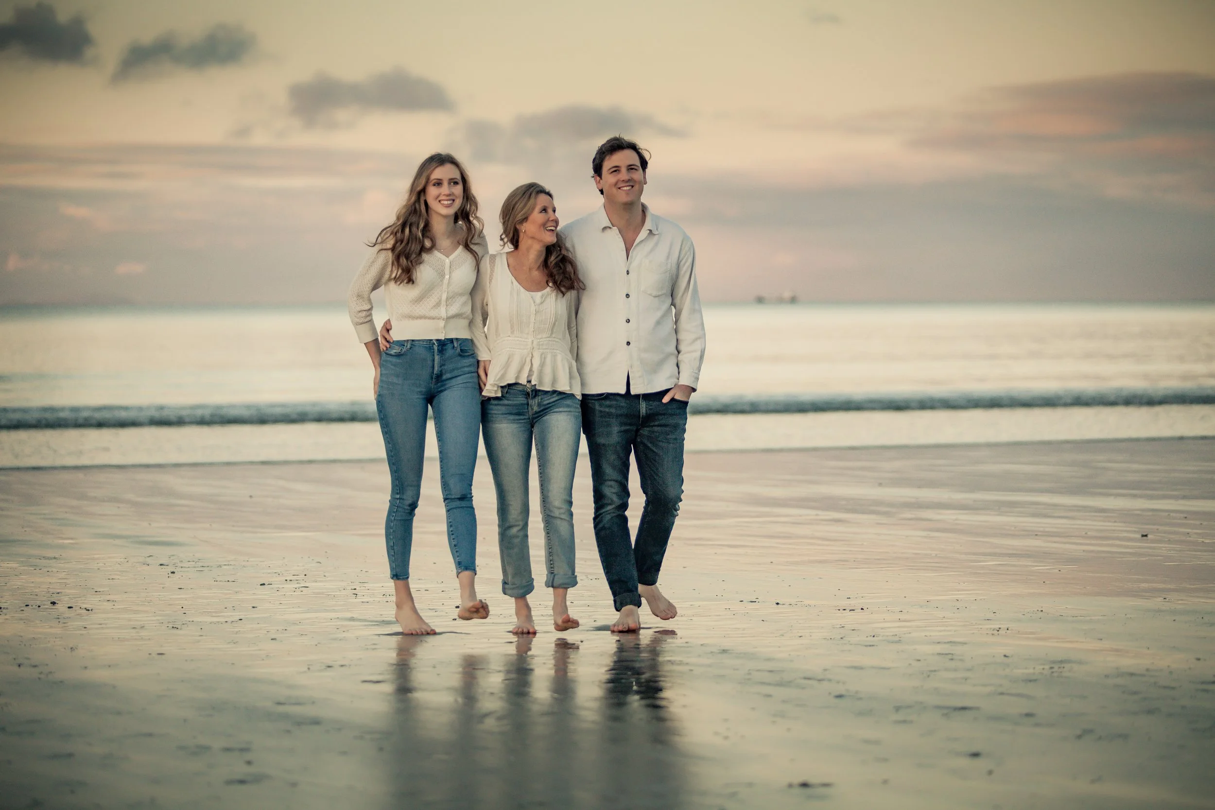 Family Cinematic Portraits in Iconic Locations