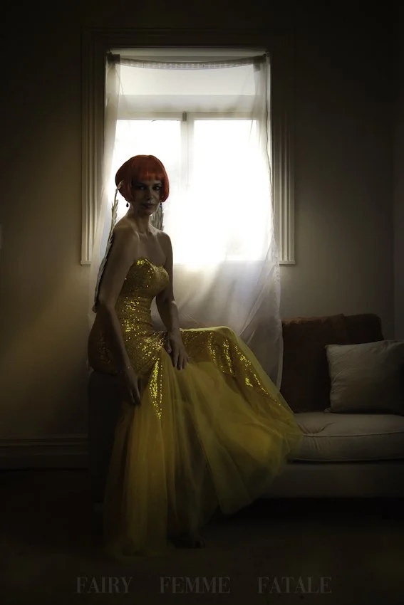 Yellow dress