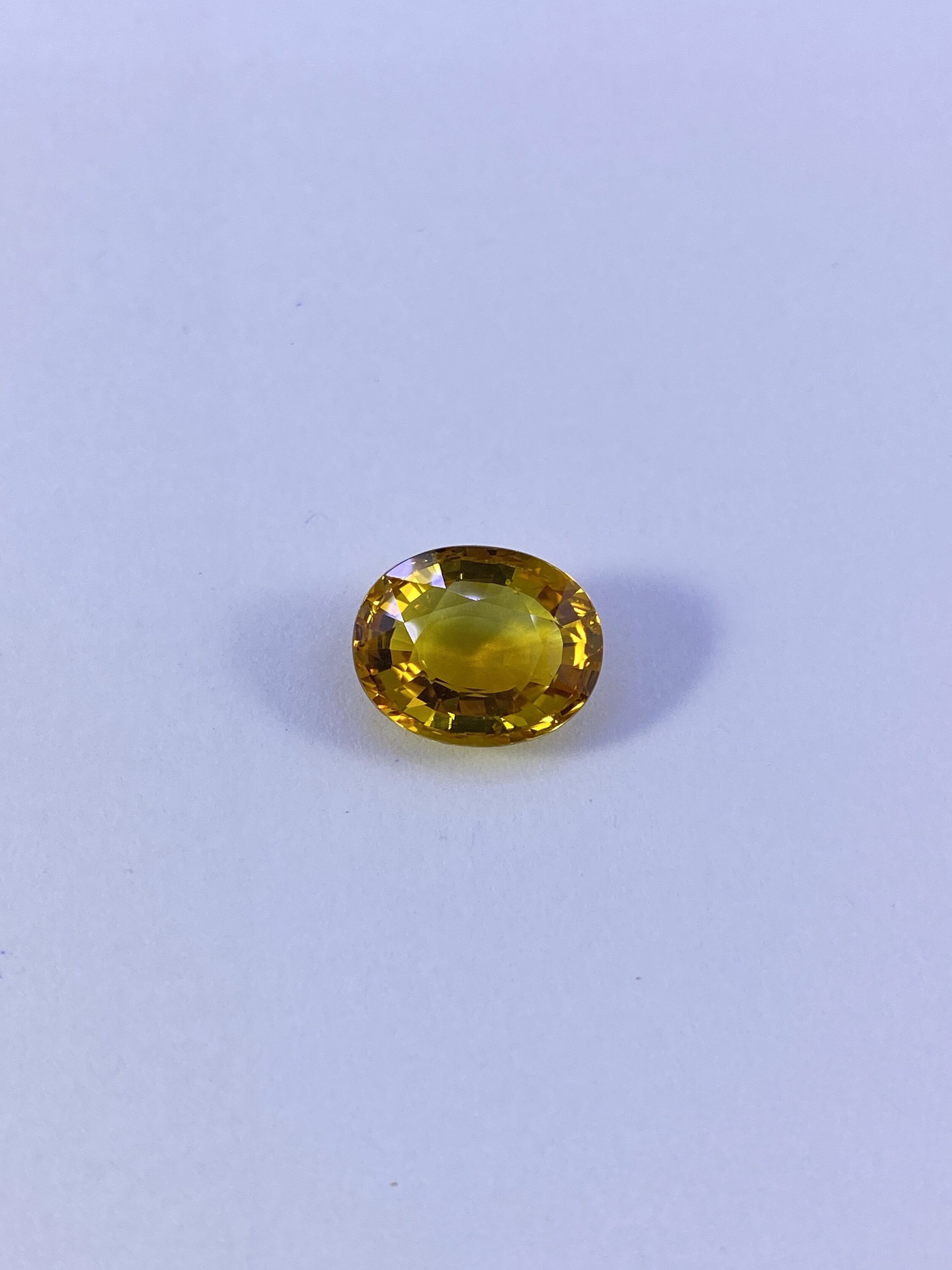YELLOW SAPPHIRE OV 409