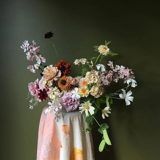 summer, summer including the last of my garden’s corn cockles and snow peas