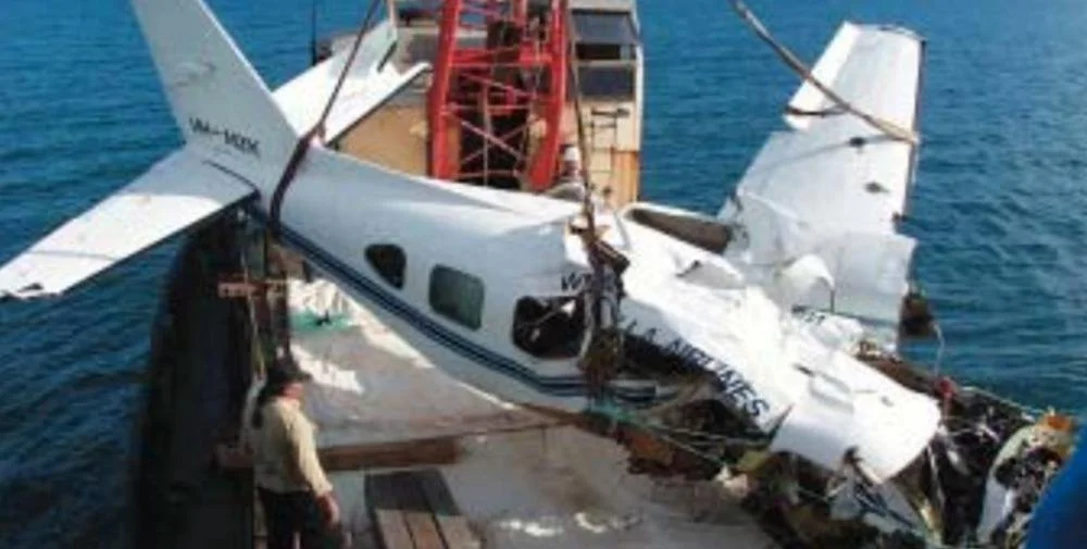 WW904 accident — Spencer Gulf, off Whyalla, South Australia, 2000-05-31 — photo 2