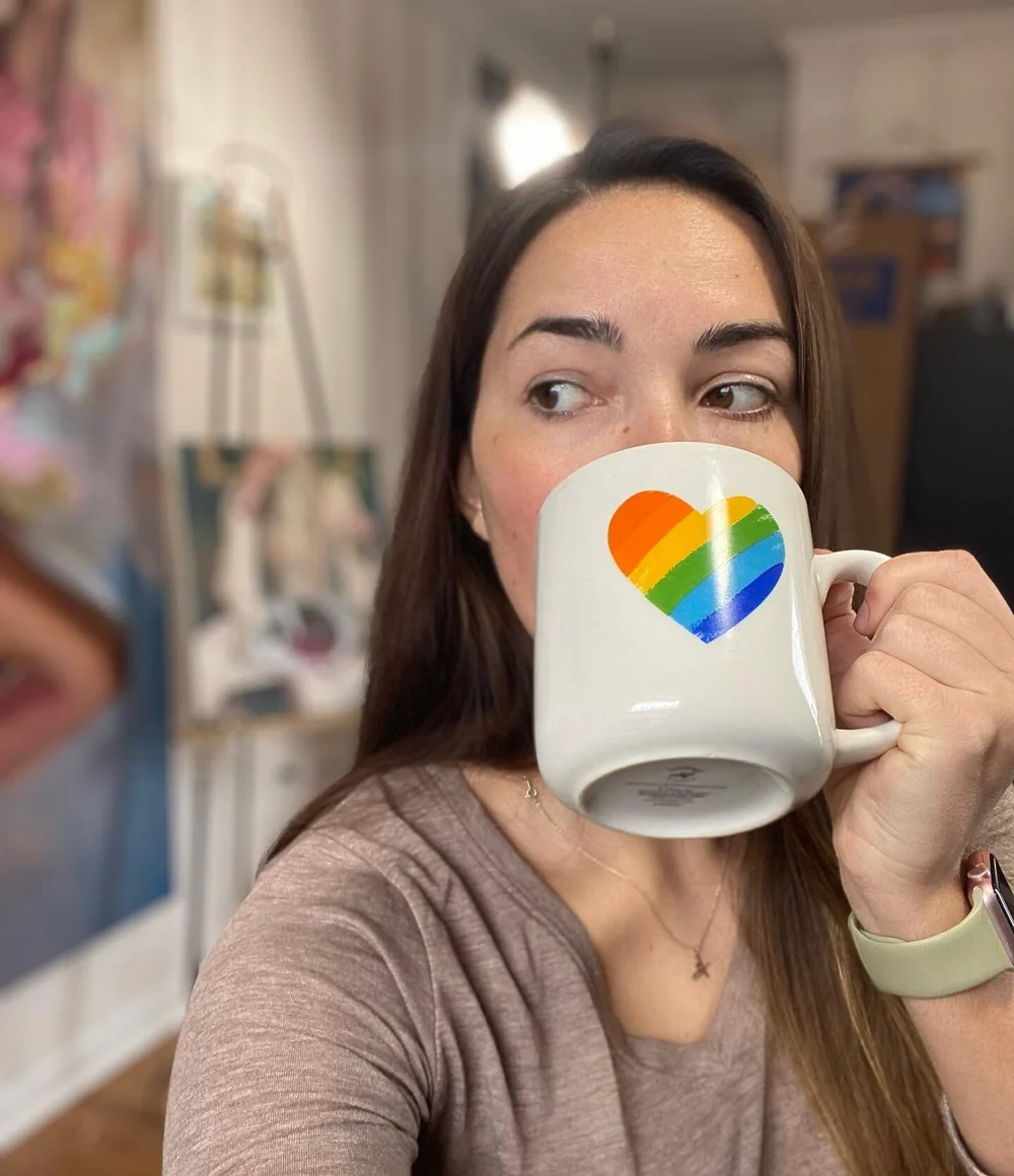 Went LIVE for a studio visit today w/ @charukaarora on @artstoheartsproject 🎨❤️
&bull; behind the scenes look at new piece
&bull; studio tips
&bull; new creative projects 🎥
&bull; artist talk

Thank you so much for having me on &mdash; so nice to g