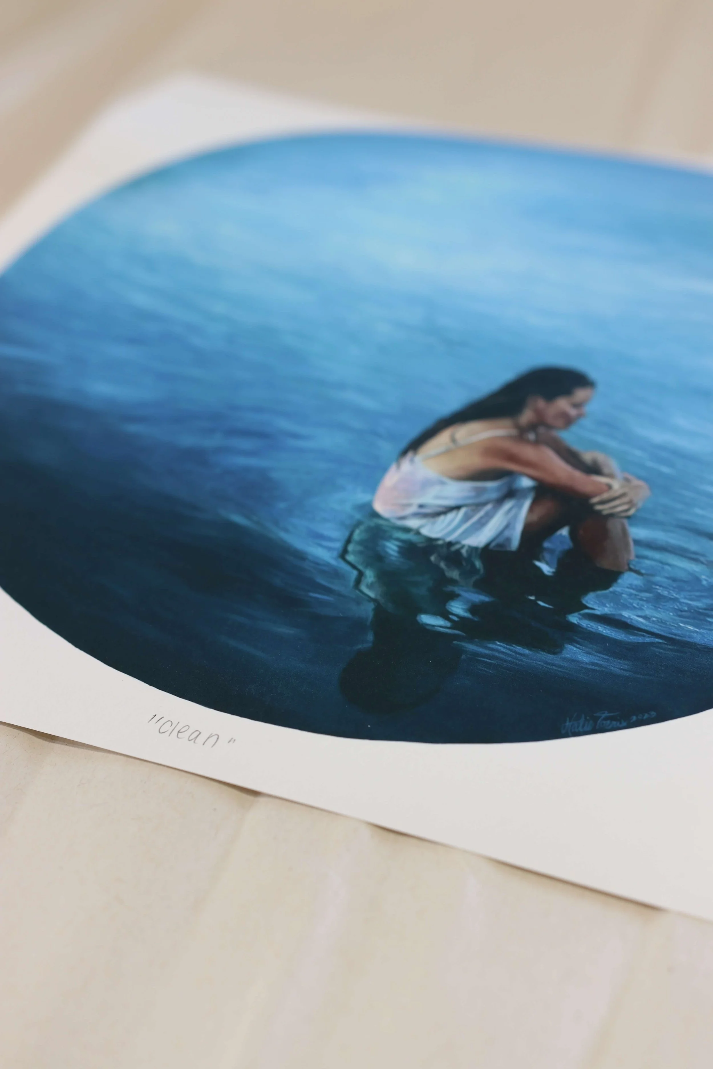 "clean" fine art print — Halie Torris